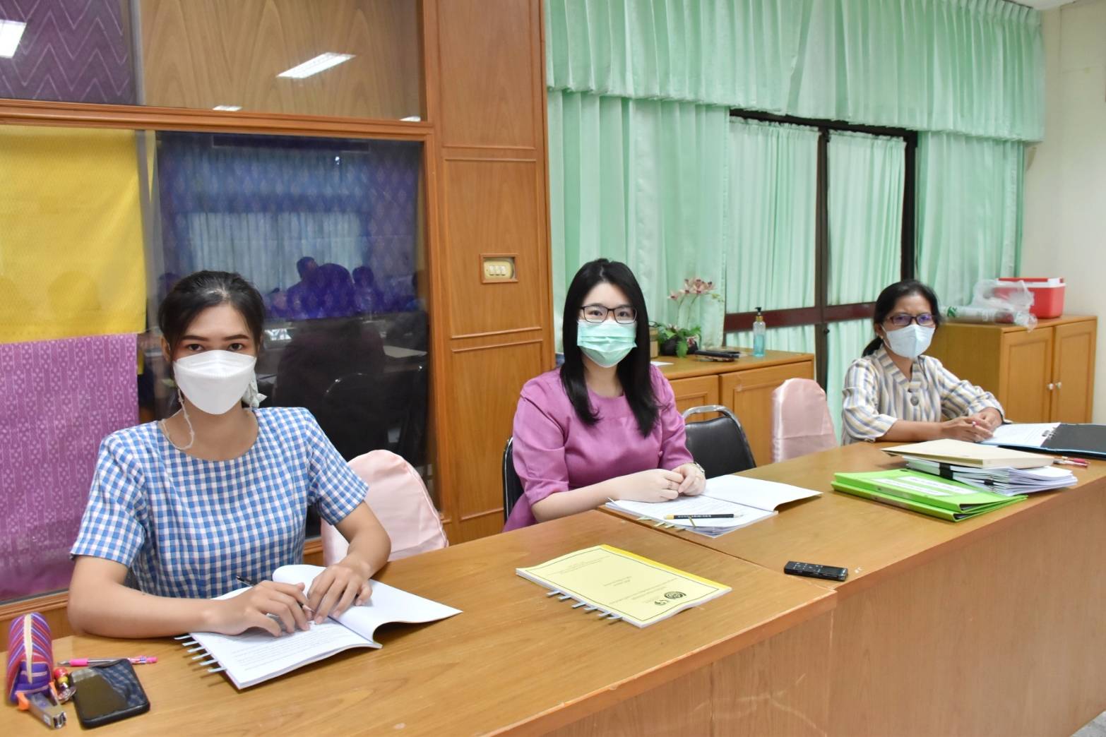 ??คณะอนุกรรมการบริหารกองทุนพัฒนาบทบาทสตรีระดับจังหวัดมหาสารคาม (อกส.จ.) จัดประชุมครั้งที่ 4/2565