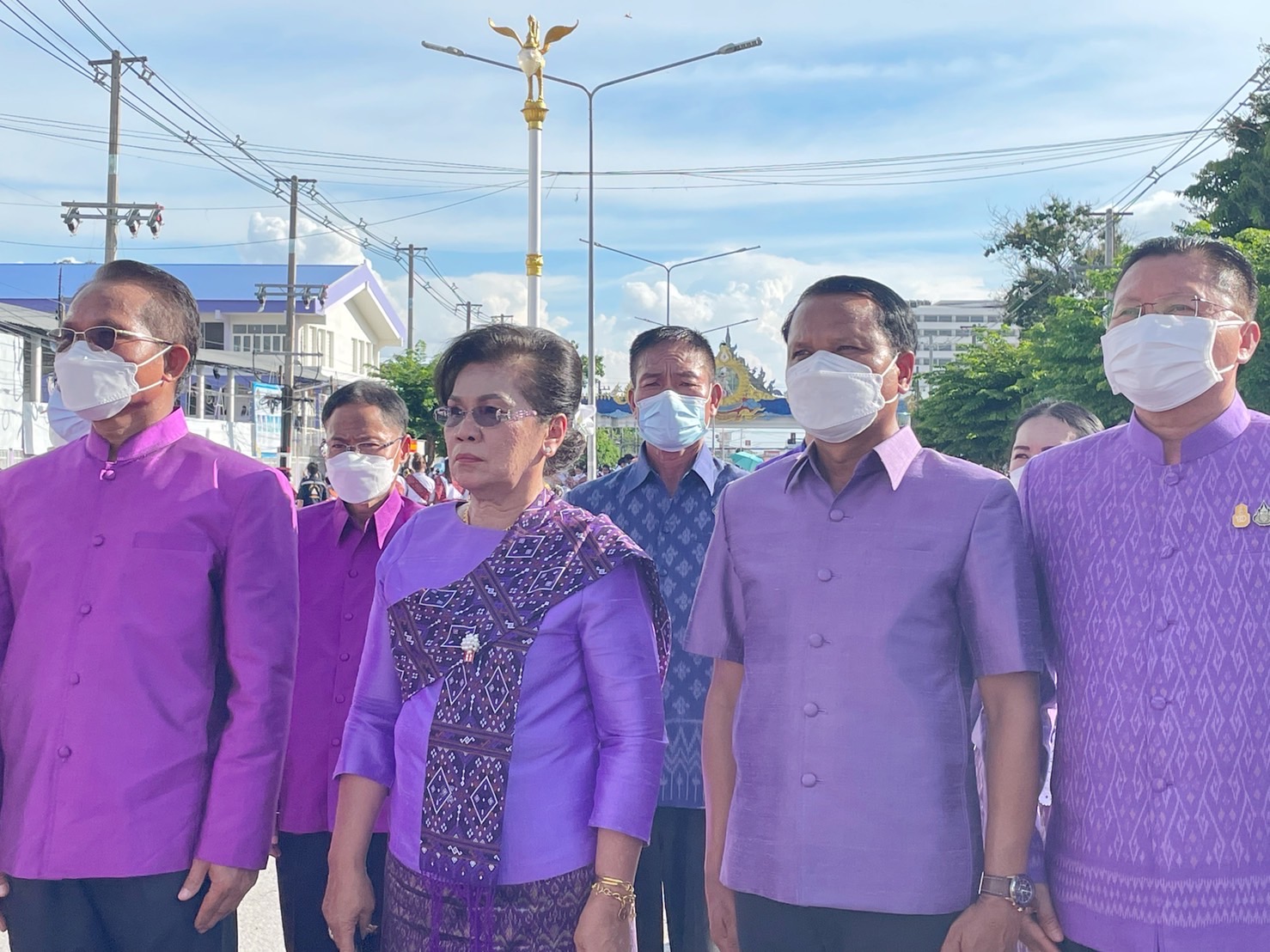 พช.มหาสารคาม “ร่วมพิธีรำเฉลิมพระเกียรติสมเด็จพระนางเจ้าสุทิดา พัชรสุธาพิมลลักษณ พระบรมราชินี เนื่องในวันเฉลิมพระชนพรรษา 44 พรรษา 3 มิถุนายน 2565”