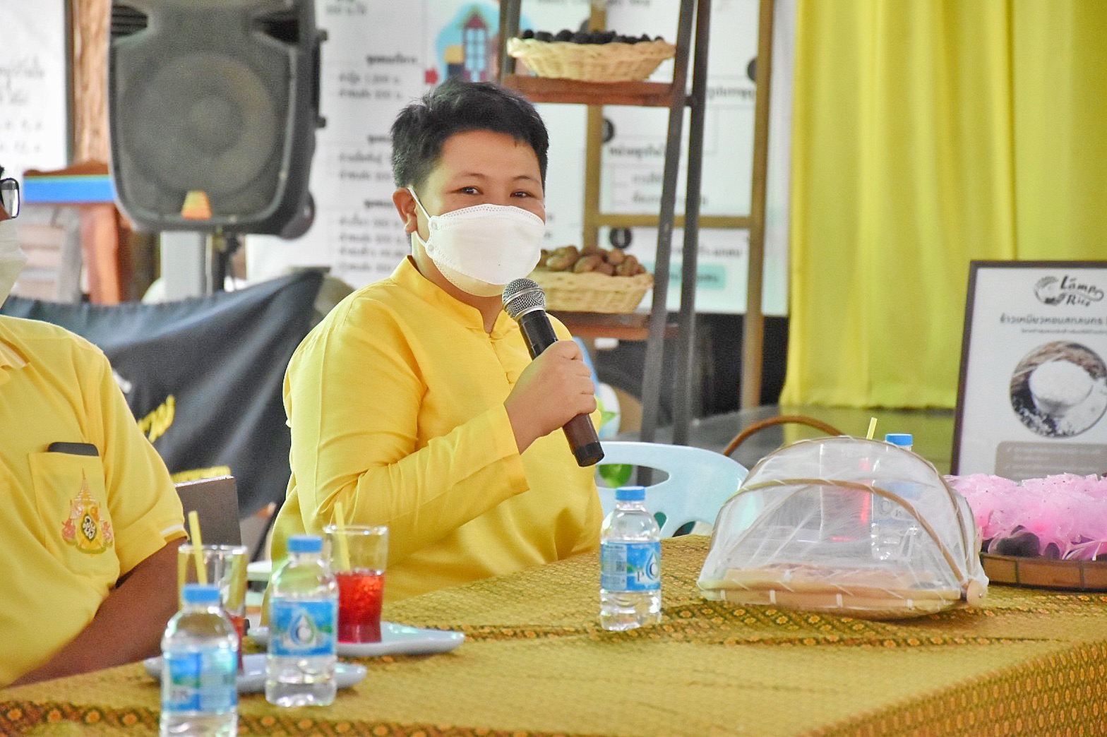 ศูนย์ผู้นำจิตอาสาพัฒนาชุมชนจังหวัดมหาสารคาม (ศูนย์เรียนรู้นวัตกรรมปลาบู่บ้านพลังปัญญา ต.หนองแสง อ.วาปีปทุม) เข้าร่วมกิจกรรมการประกวดผู้นำจิตอาสาพัฒนาชุมชนดีเด่น ระดับเขตตรวจราชการ