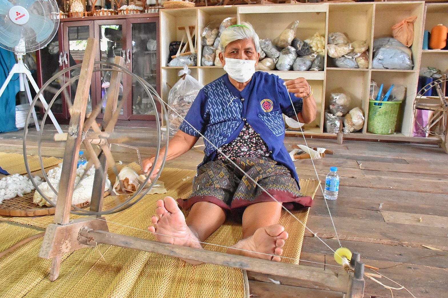 ศูนย์ผู้นำจิตอาสาพัฒนาชุมชนจังหวัดมหาสารคาม (ศูนย์เรียนรู้นวัตกรรมปลาบู่บ้านพลังปัญญา ต.หนองแสง อ.วาปีปทุม) เข้าร่วมกิจกรรมการประกวดผู้นำจิตอาสาพัฒนาชุมชนดีเด่น ระดับเขตตรวจราชการ