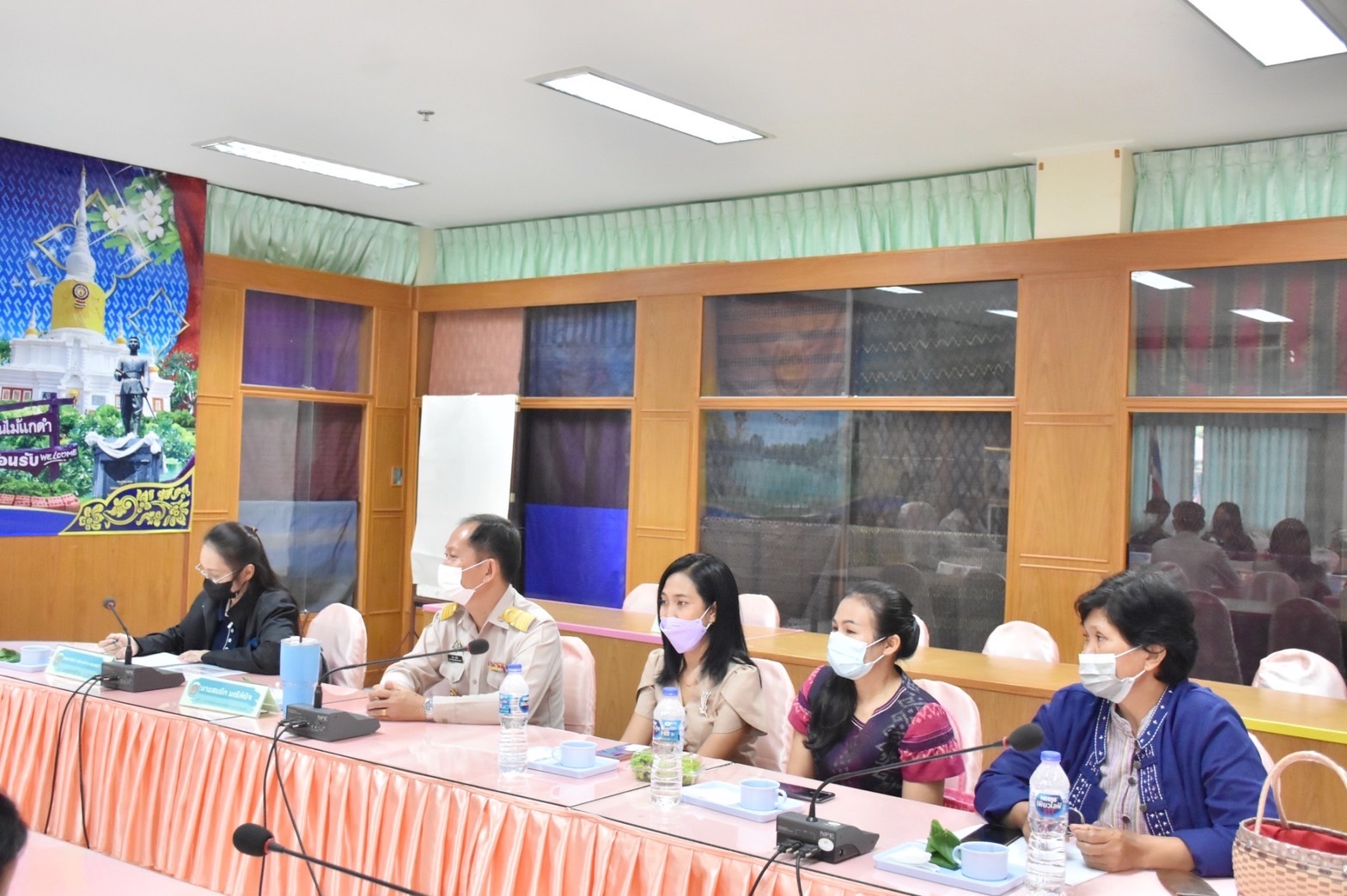 พช.มหาสารคาม ประชุมติดตามประเมินผลโครงการยกระดับศักยภาพเกษตรกรรุ่นใหม่ และผู้ประกอบการ/วิสาหกิจชุมชน ในการผลิตสินค้าชุมชน กิจกรรม พัฒนาศักยภาพผู้ประกอบการสู่ยุค 4.0