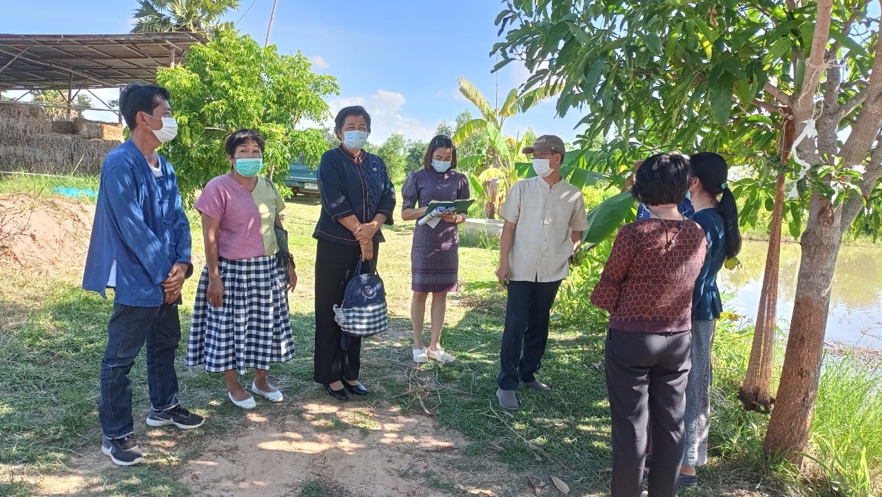 พช.มหาสารคาม ติดตามการดำเนินโครงการ 130 ปี กระทรวงมหาดไทย : ความสุขสร้างได้…ด้วยใจอาสา อำเภอกันทรวิชัย