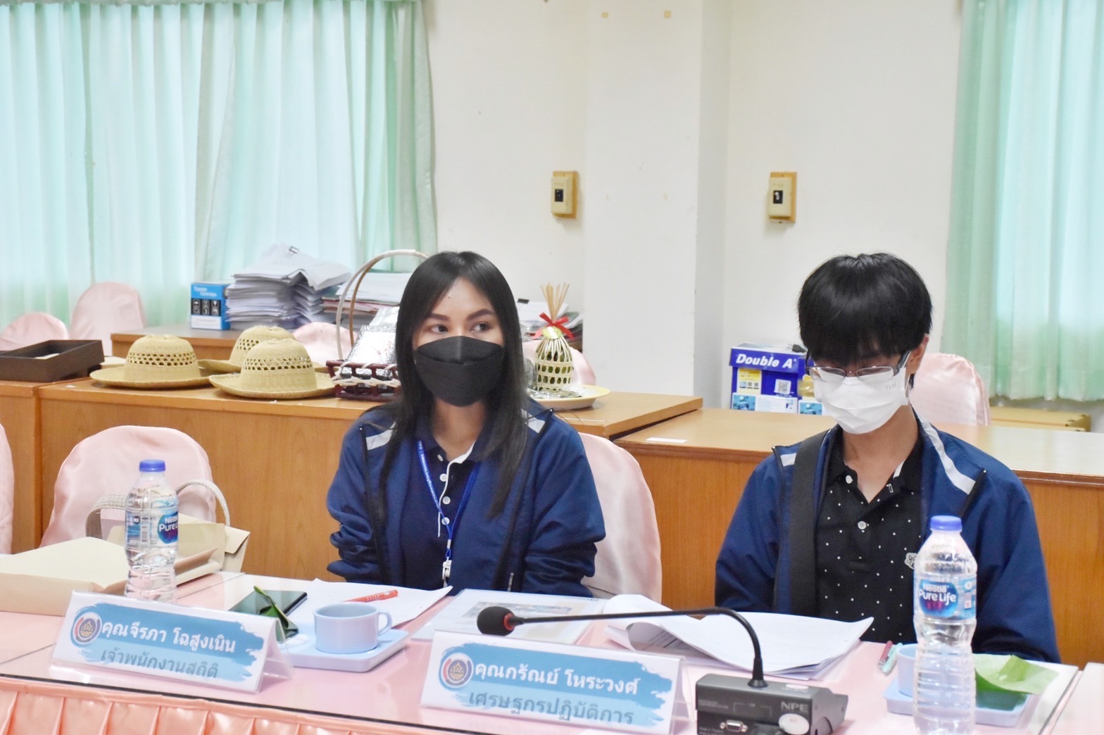 พช.มหาสารคาม ประชุมติดตามประเมินผลโครงการยกระดับศักยภาพเกษตรกรรุ่นใหม่ และผู้ประกอบการ/วิสาหกิจชุมชน ในการผลิตสินค้าชุมชน กิจกรรม พัฒนาศักยภาพผู้ประกอบการสู่ยุค 4.0