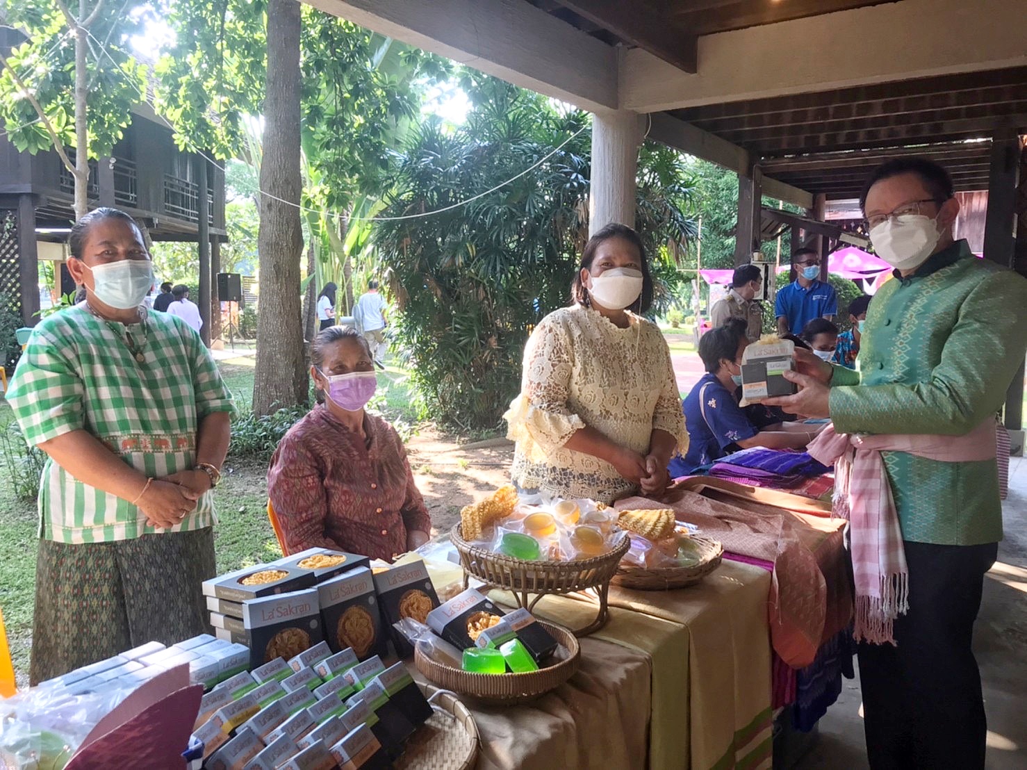 พช.มหาสารคาม ร่วมพิธีเปิดงาน”นวัตกรรมสร้างสรรค์ มหาสาร คราฟท์”