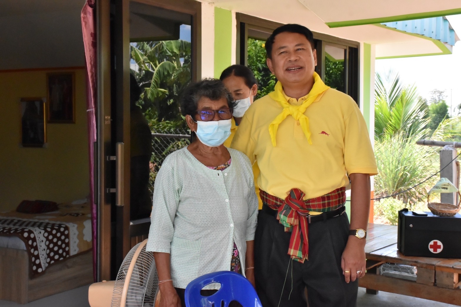 พช.มหาสารคาม ร่วมกับทีม ศจพ.อ.บรบือ ลงพื้นที่ติดตามการขจัดความยากจนและพัฒนาคนทุกช่วงวัยอย่างยั่งยืนตามหลักปรัชญาของเศรษฐกิจพอเพียง (ศจพ.) ในระดับพื้นที่ตำบลบ่อใหญ่