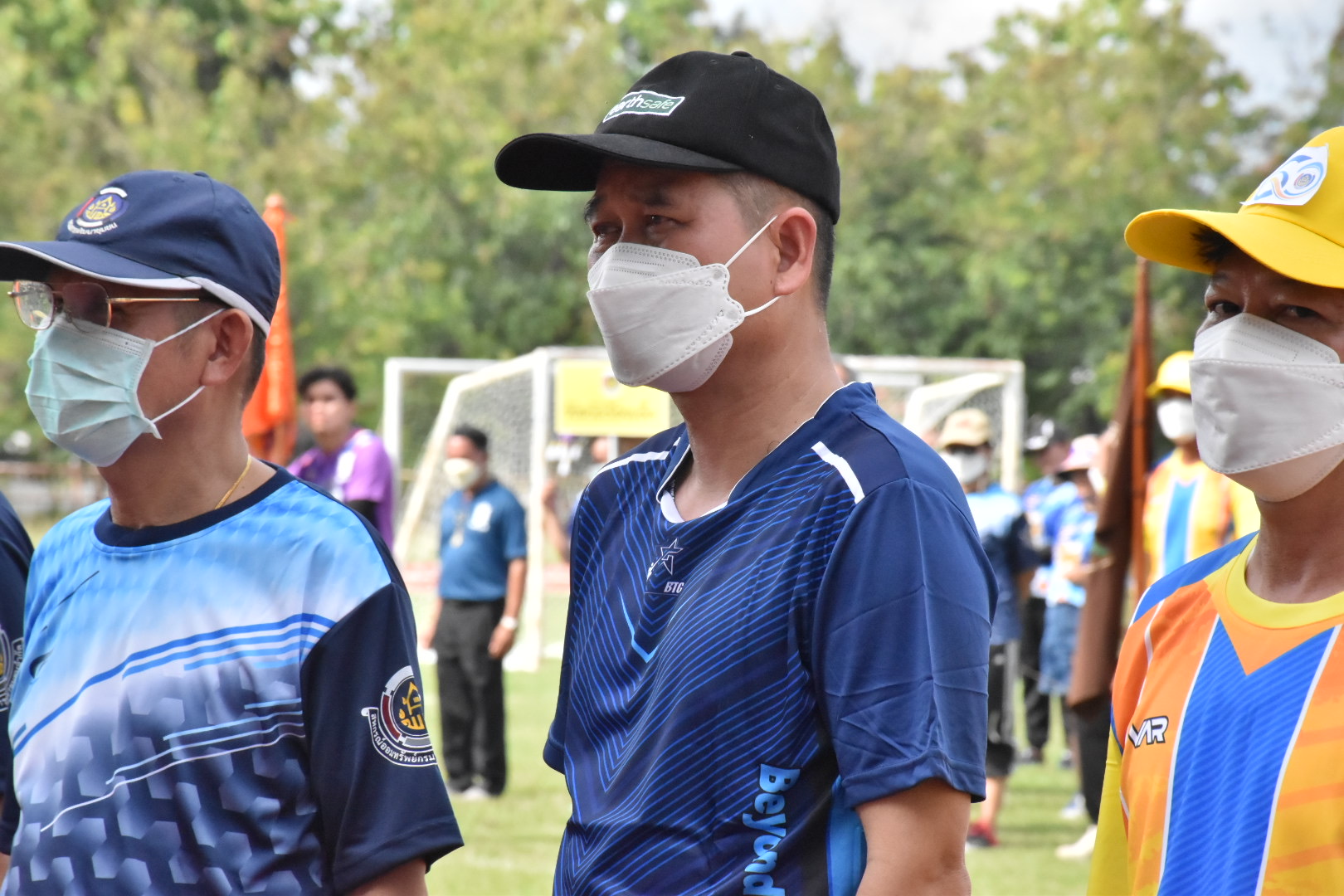 พช.มหาสารคาม ยกขบวนทัพนักกีฬา เข้าร่วมการแข่งขันกีฬาสานสัมพันธ์น้องพี่  เขตตรวจราชการที่ 12 กลุ่มจังหวัดภาคตะวันออกเฉียงเหนือตอนกลาง  (ร้อยแก่นสารสินธุ์ :ร้อยเอ็ด ขอนแก่น กาฬสินธุ์ และมหาสารคาม) ประจำปี 2565