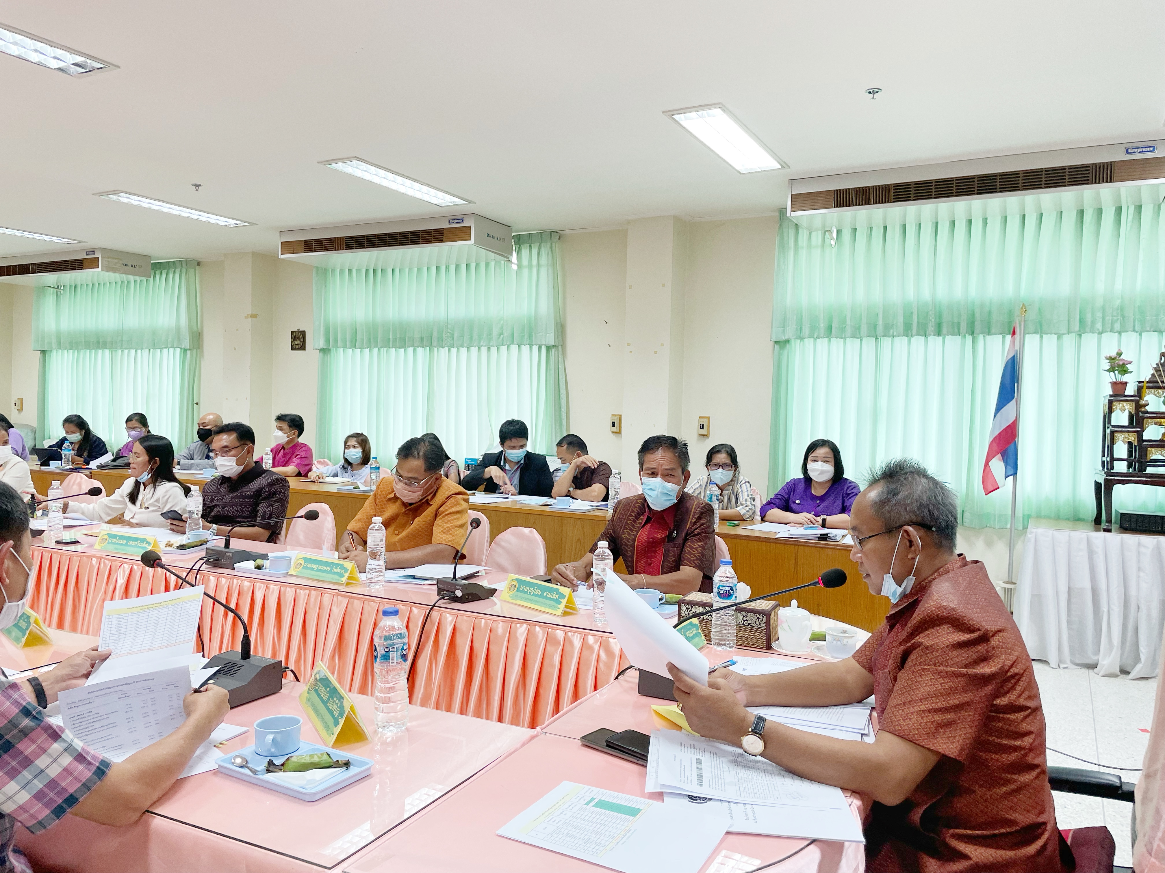 พช.มหาสารคาม “ประชุมประจำเดือนสำนักงานพัฒนาชุมชนจังหวัดมหาสารคาม ครั้งที่ 7/2565”