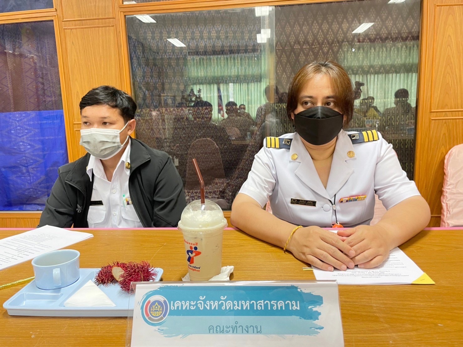 รองผู้ว่าราชการจังหวัดมหาสารคาม “ประชุมคณะทำงานรับผิดชอบตามมิติของปัญหาการขจัดความยากจนและพัฒนาคนทุกช่วงวัยอย่างยั่งยืน ตามหลักปรัชญาของเศรษฐกิจพอเพียงจังหวัดมหาสารคาม” (มิติปัญหาด้านความเป็นอยู่)