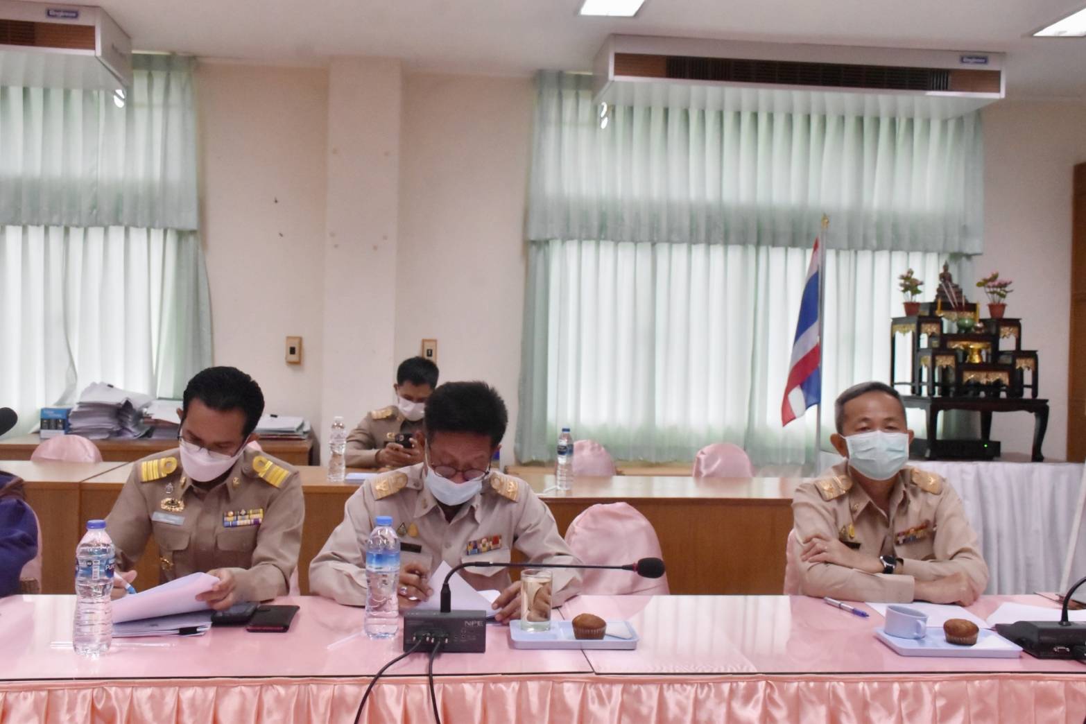 พช.มหาสารคาม ประชุมคณะกรรมการฝ่ายจัดงานเส้นสายลายผ้า ในงาน”กาชาดและมหกรรมมหาสารคามเมืองแห่งสินค้าดีก้าวสู่สากล” ประจำปี 2565