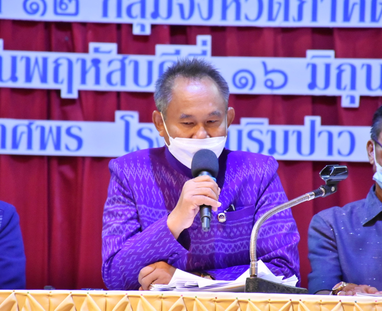 พช.มหาสารคาม ร่วมประชุมเชิงปฏิบัติการตรวจติดตามผลการดำเนินงานของหน่วยรับตรวจรายไตรมาส ครั้งที่3/2565 เขตตรวจราชการที่ 12 กลุ่มจังหวัดภาคตะวันออกเฉียงเหนือตอนกลาง
