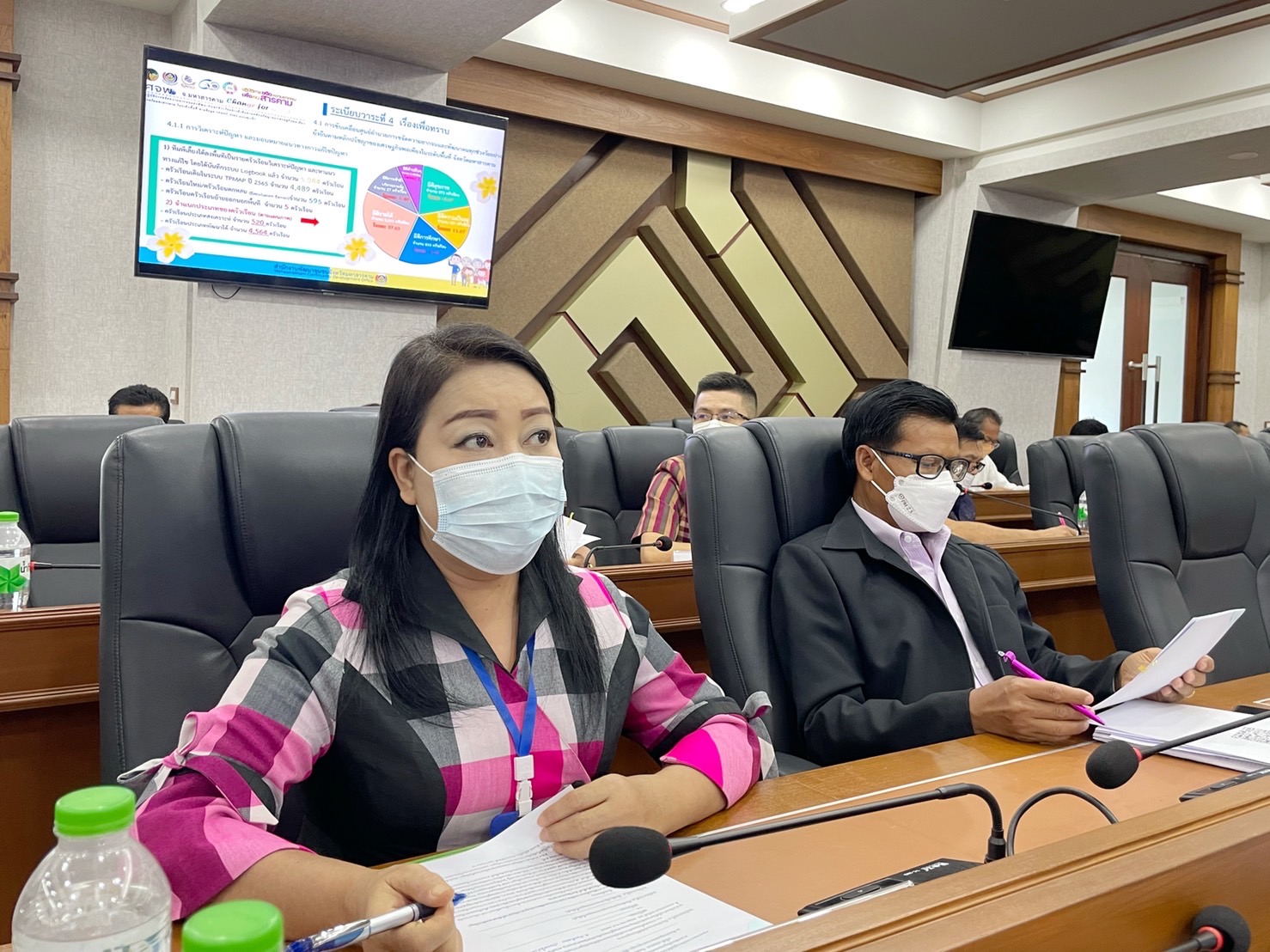 ผู้ว่าราชการจังหวัดมหาสารคาม นำทีมประชุมคณะกรรมการบริหารศูนย์อำนวยการขจัดความยากจนและพัฒนาคนทุกช่วงวัยอย่างยั่งยืนตามหลักปรัชญาของเศรษฐกิจพอเพียงจังหวัดมหาสารคาม (คจพ.จ) ครั้งที่ 4/2565 พร้อมผนึกกำลังขับเคลื่อนขจัดจนเพื่อคนมหาสารคาม