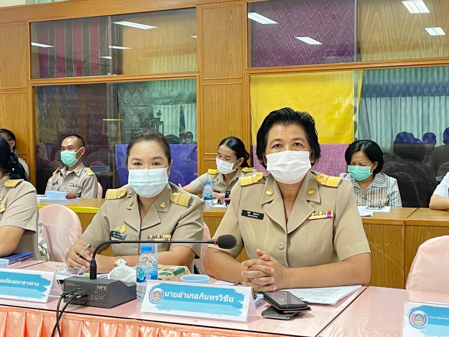 รองผู้ว่าราชการจังหวัดมหาสารคาม “ประชุมคณะทำงานรับผิดชอบตามมิติของปัญหาการขจัดความยากจนและพัฒนาคนทุกช่วงวัยอย่างยั่งยืน ตามหลักปรัชญาของเศรษฐกิจพอเพียงจังหวัดมหาสารคาม” (มิติปัญหาด้านความเป็นอยู่)