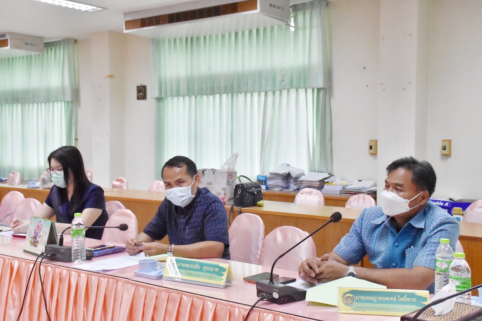 คณะทำงานขับเคลื่อนกองทุนพัฒนาบทบาทสตรีจังหวัดมหาสารคาม จัดประชุมครั้งที่ 4/2565