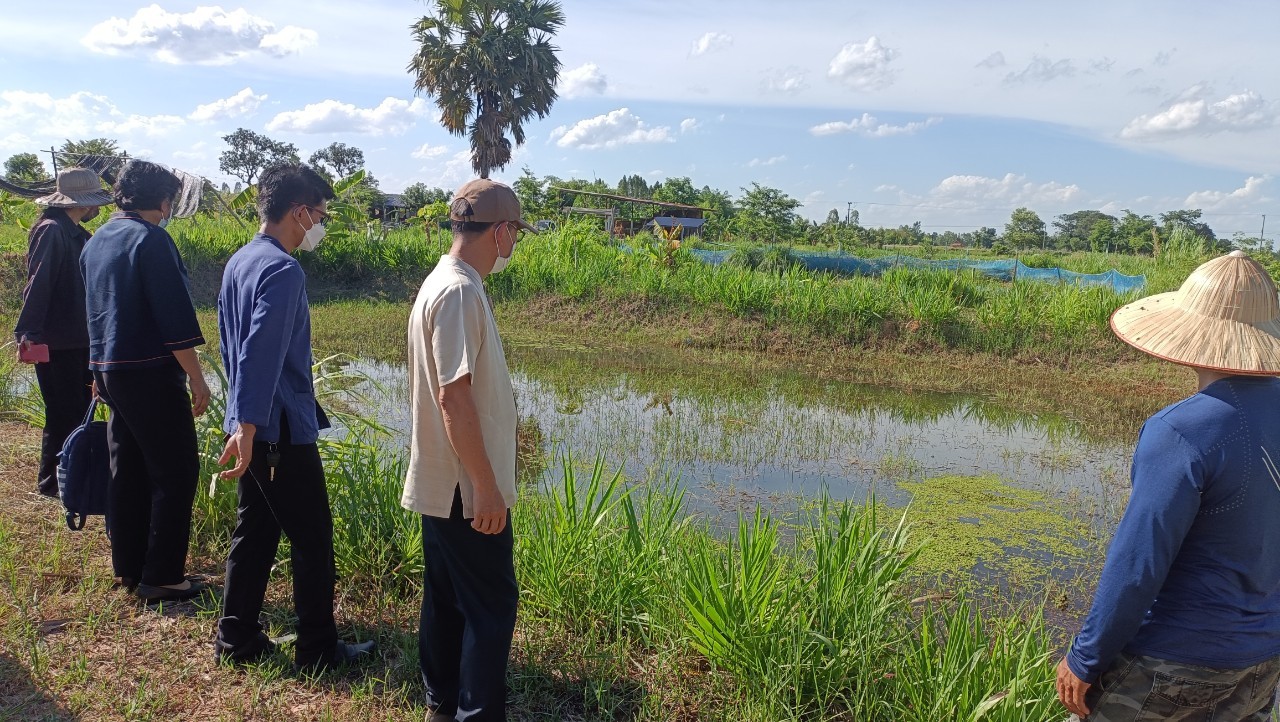 พช.มหาสารคาม ติดตามการดำเนินโครงการ 130 ปี กระทรวงมหาดไทย : ความสุขสร้างได้…ด้วยใจอาสา อำเภอกันทรวิชัย