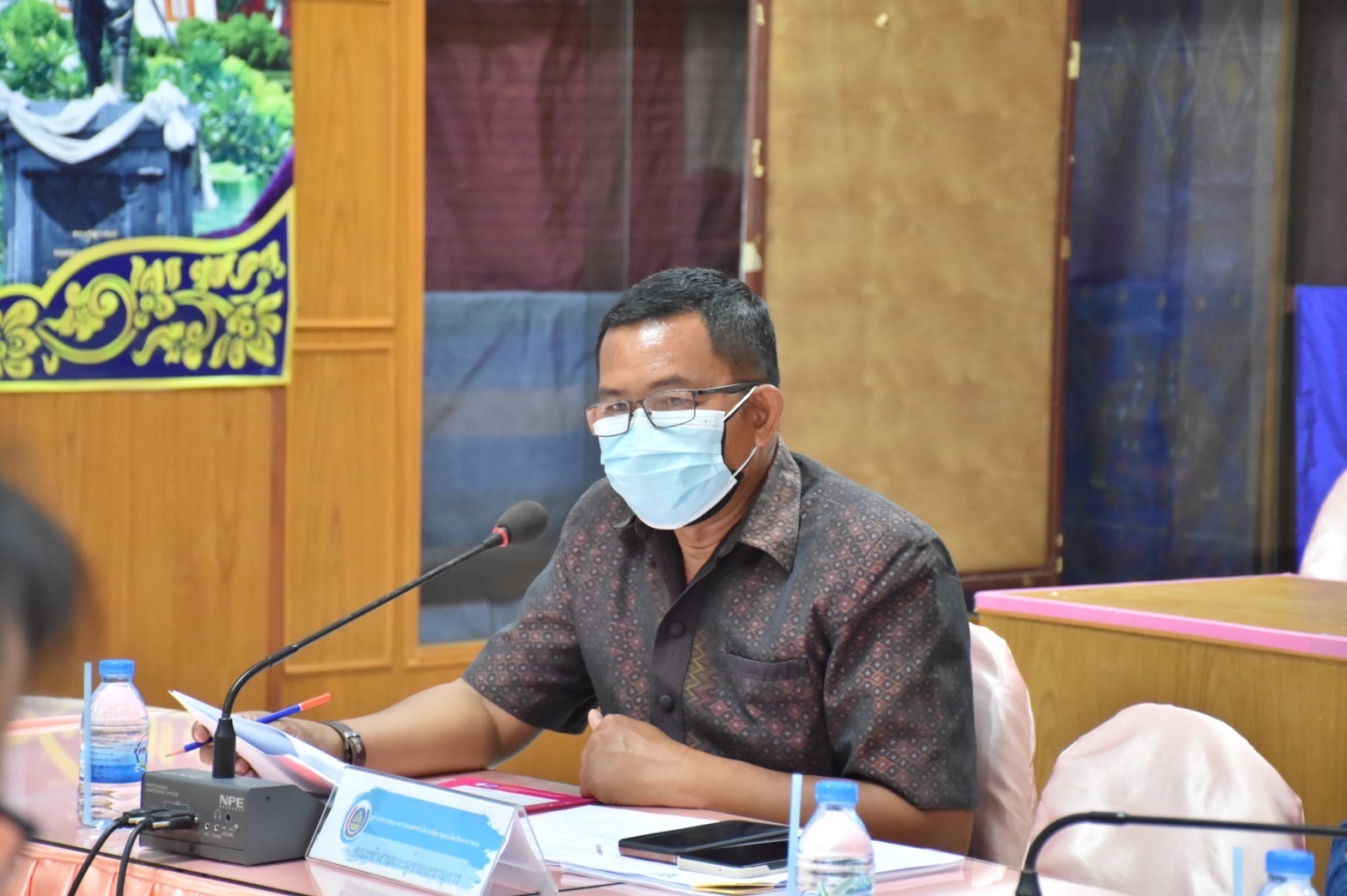 รองผู้ว่าราชการจังหวัดมหาสารคาม “ประชุมคณะทำงานรับผิดชอบตามมิติของปัญหาการขจัดความยากจนและพัฒนาคนทุกช่วงวัยอย่างยั่งยืน ตามหลักปรัชญาของเศรษฐกิจพอเพียงจังหวัดมหาสารคาม” (มิติปัญหาด้านรายได้)