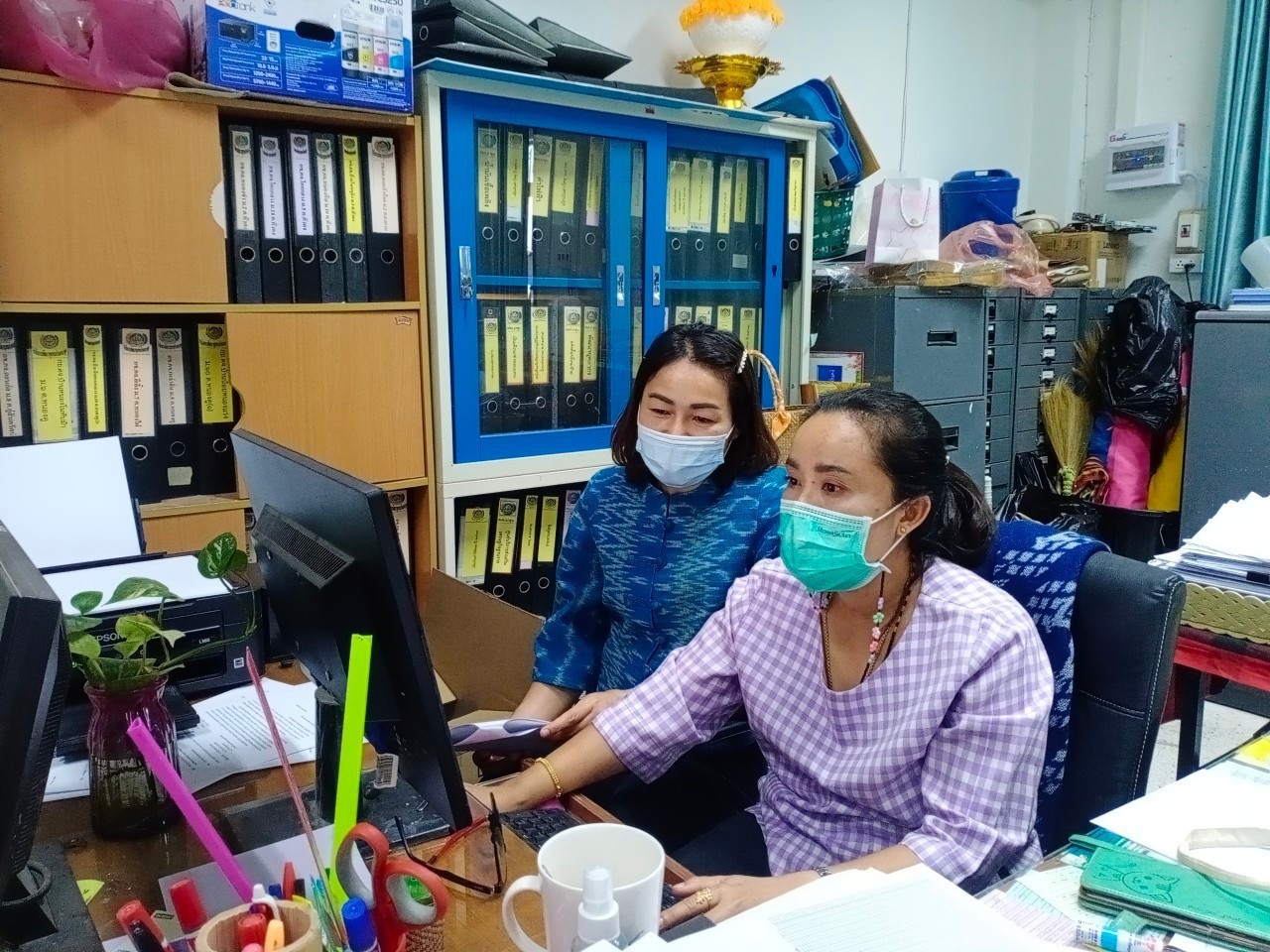 พช.มหาสารคาม ติดตามการดำเนินโครงการ 130 ปี กระทรวงมหาดไทย : ความสุขสร้างได้…ด้วยใจอาสา อำเภอนาดูน