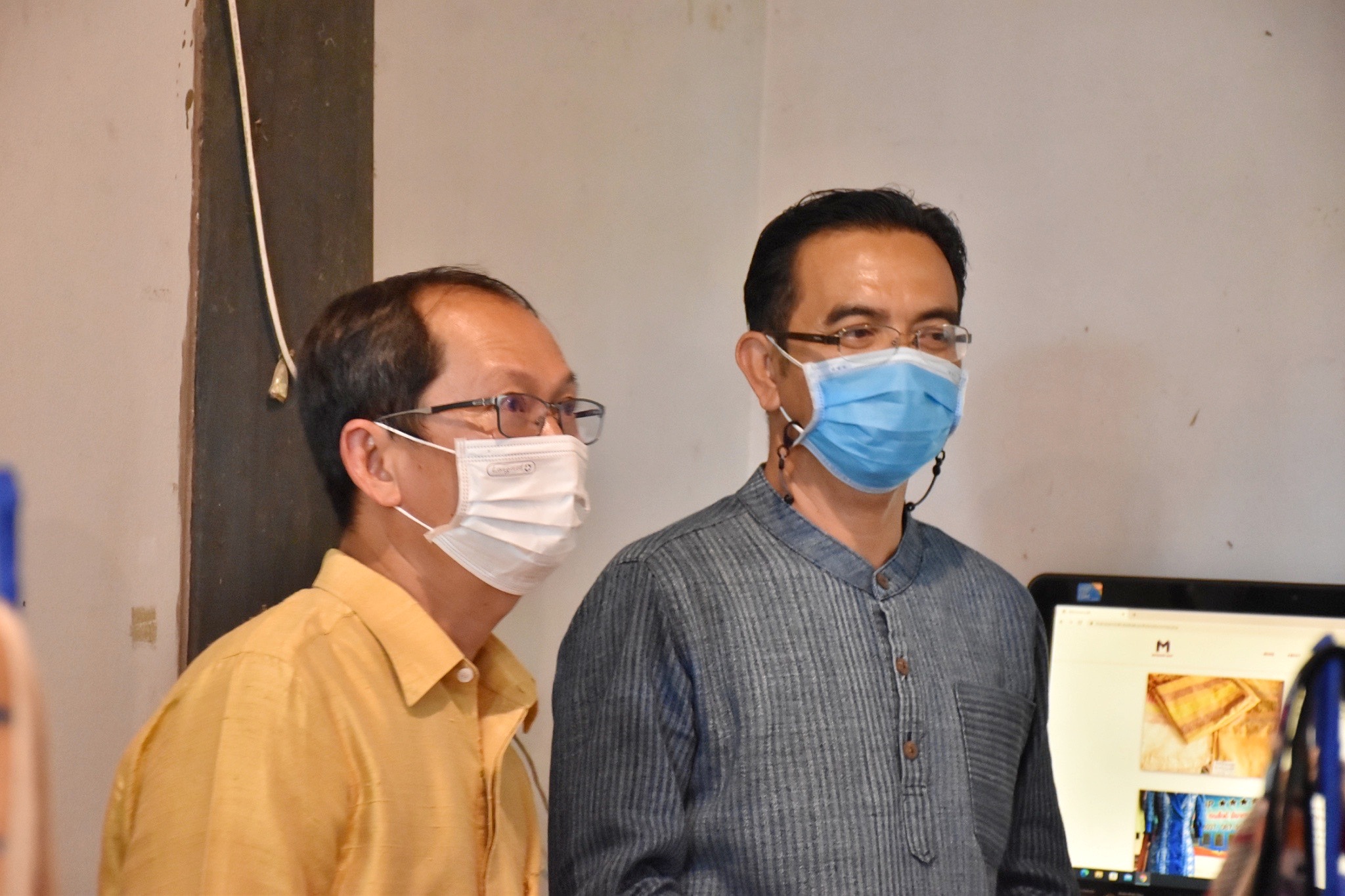 พช.มหาสารคาม ร่วมพิธีเปิดงาน”นวัตกรรมสร้างสรรค์ มหาสาร คราฟท์”