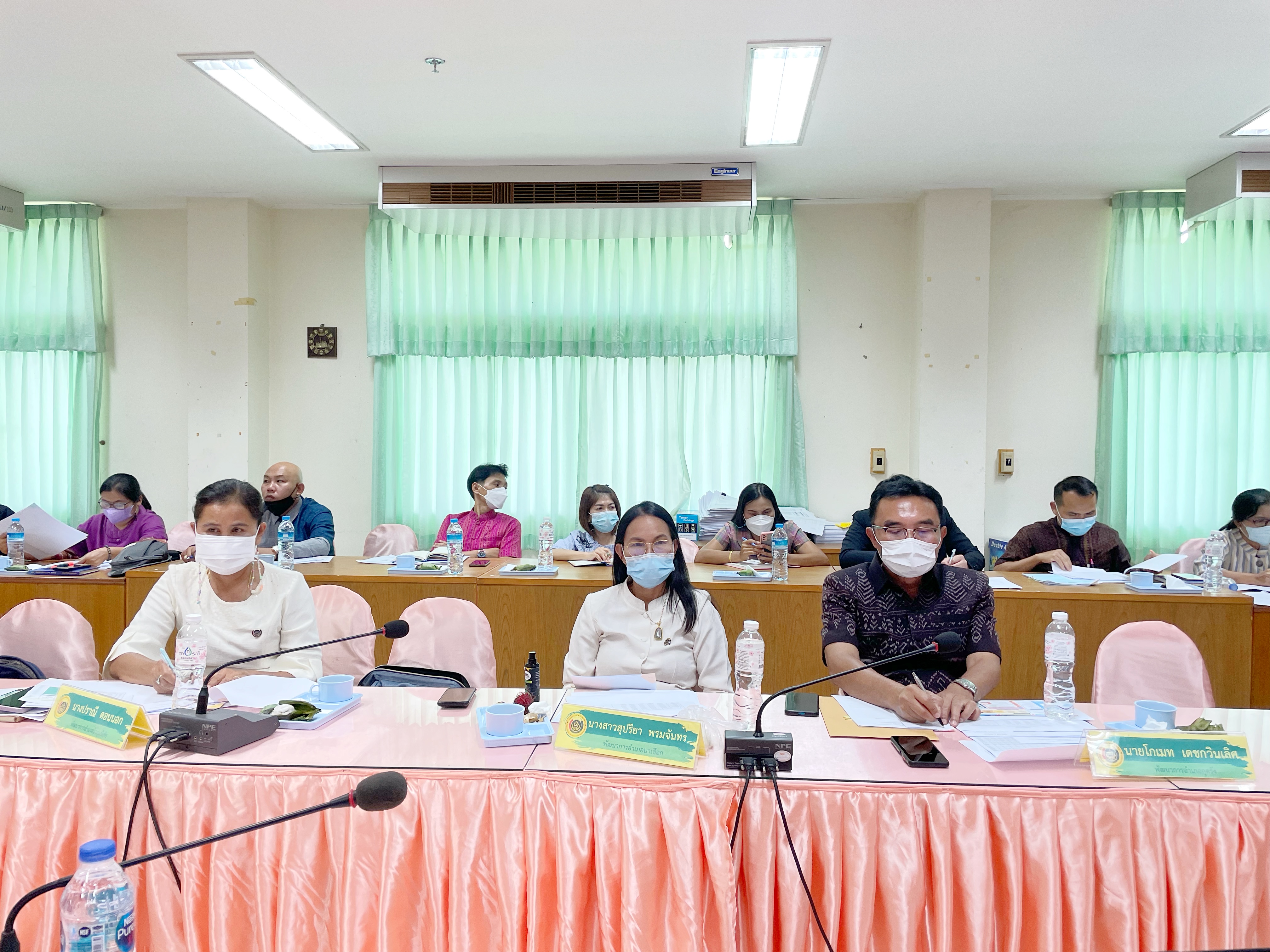 พช.มหาสารคาม “ประชุมประจำเดือนสำนักงานพัฒนาชุมชนจังหวัดมหาสารคาม ครั้งที่ 7/2565”