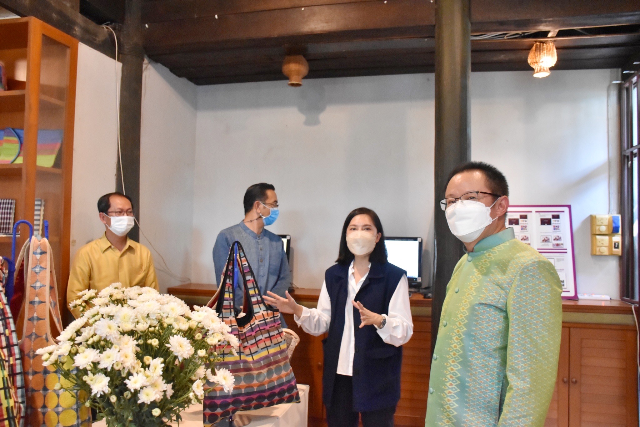 พช.มหาสารคาม ร่วมพิธีเปิดงาน”นวัตกรรมสร้างสรรค์ มหาสาร คราฟท์”