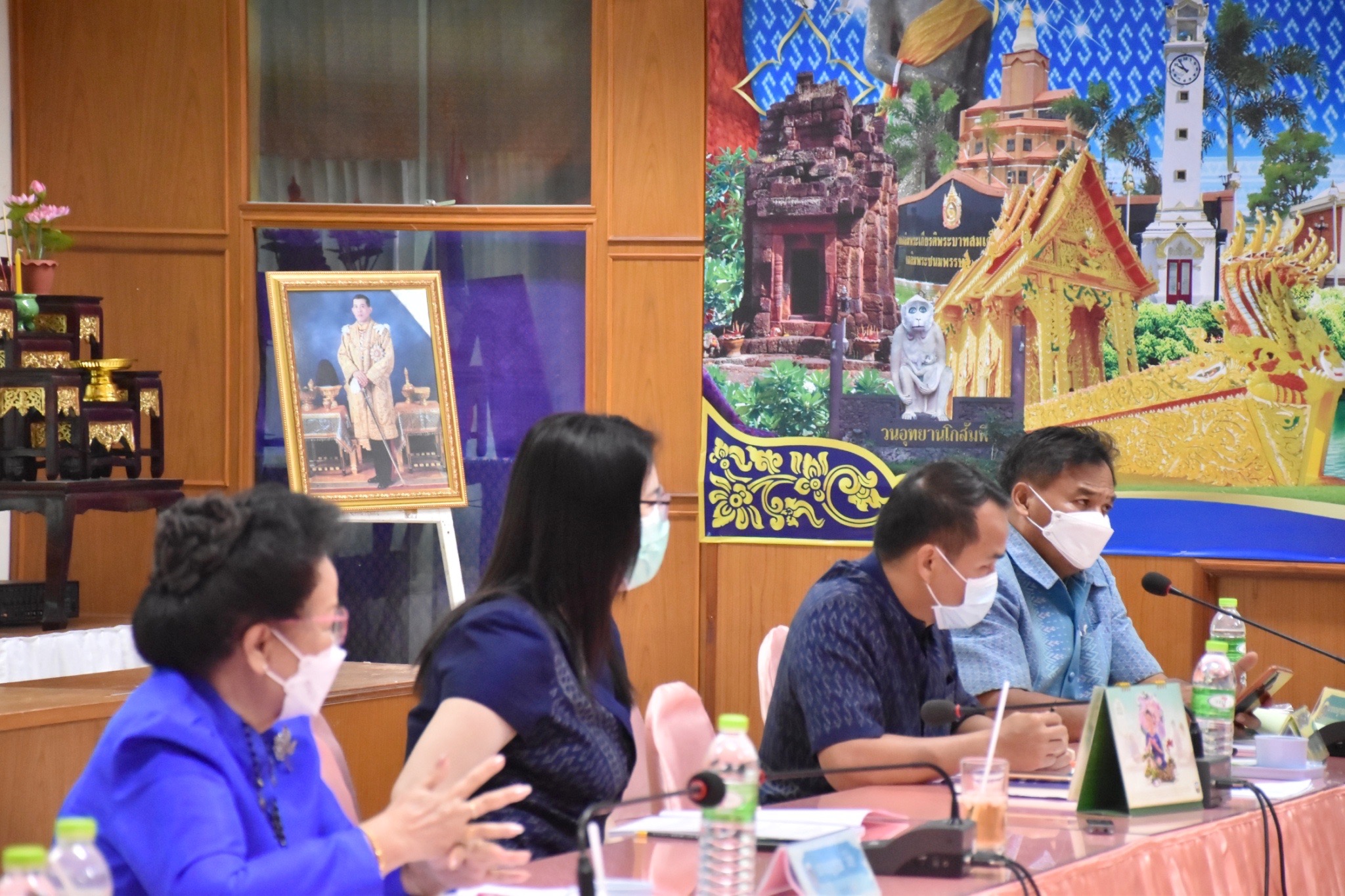 คณะทำงานขับเคลื่อนกองทุนพัฒนาบทบาทสตรีจังหวัดมหาสารคาม จัดประชุมครั้งที่ 4/2565