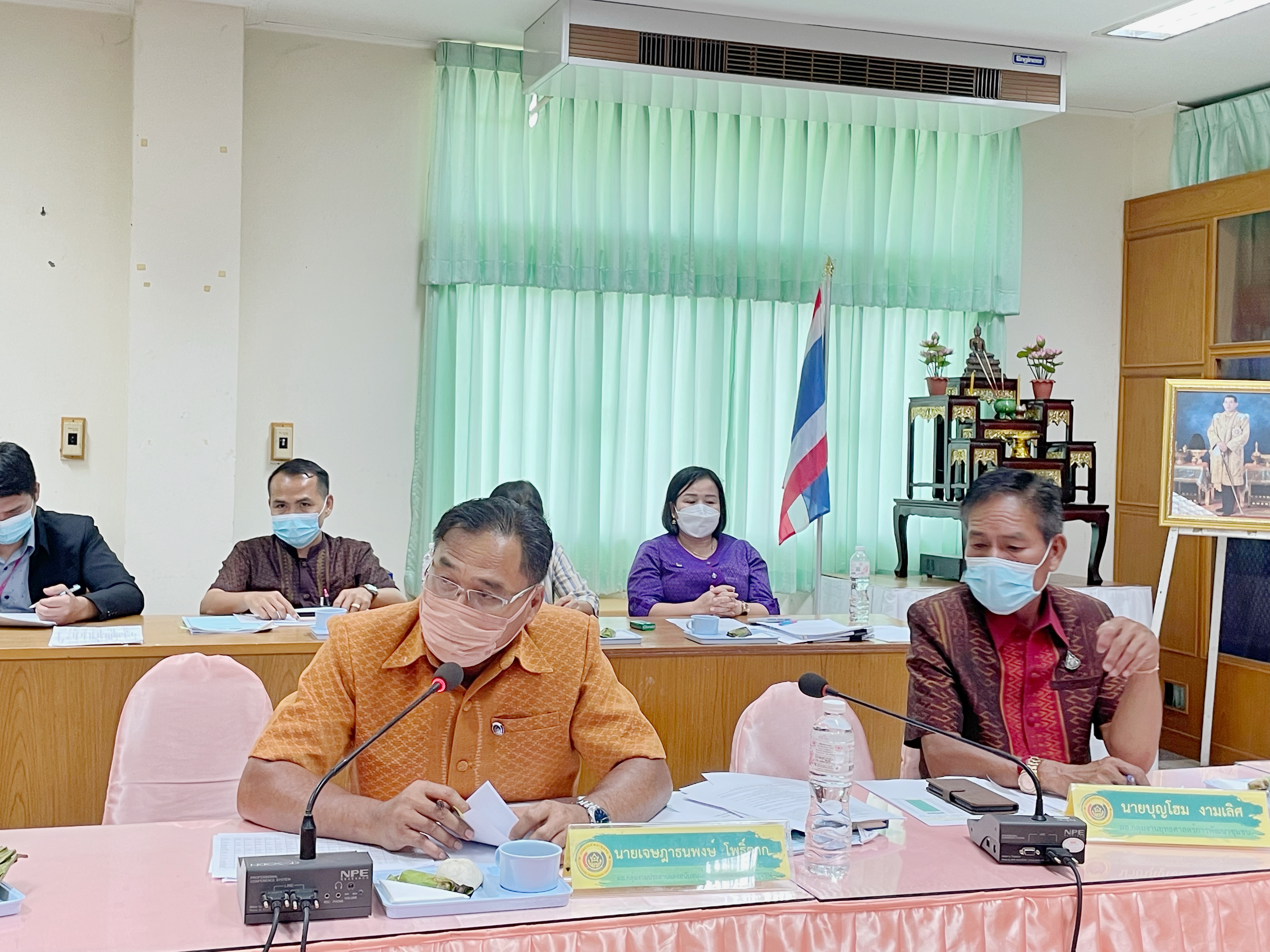 พช.มหาสารคาม “ประชุมประจำเดือนสำนักงานพัฒนาชุมชนจังหวัดมหาสารคาม ครั้งที่ 7/2565”
