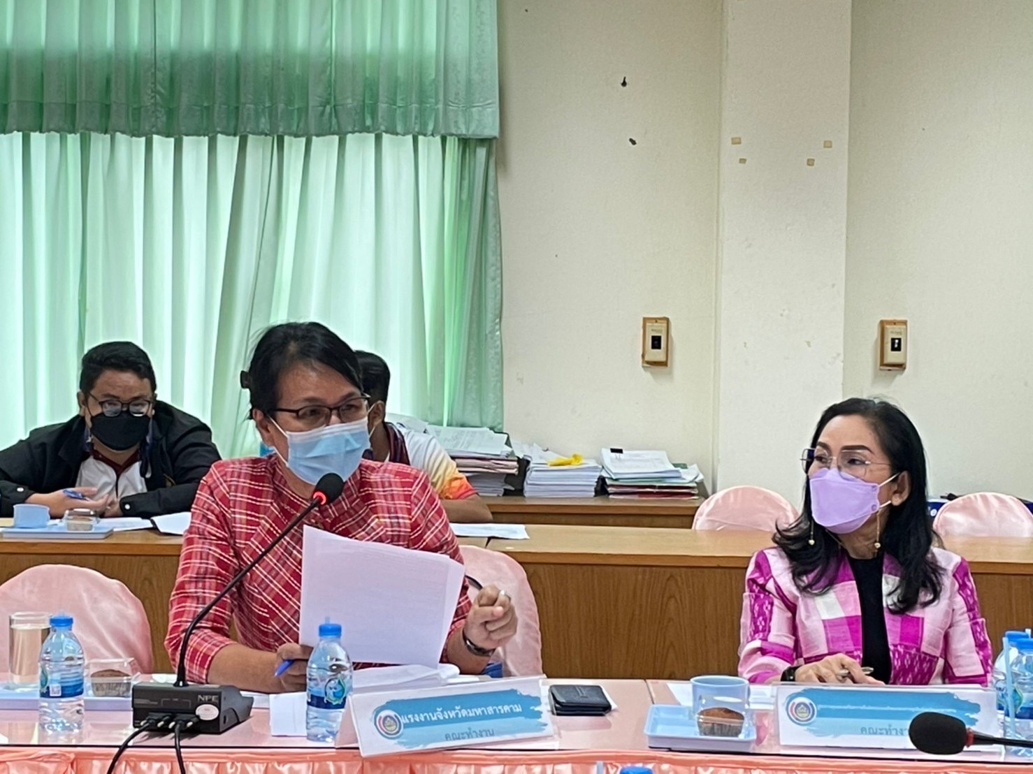 รองผู้ว่าราชการจังหวัดมหาสารคาม “ประชุมคณะทำงานรับผิดชอบตามมิติของปัญหาการขจัดความยากจนและพัฒนาคนทุกช่วงวัยอย่างยั่งยืน ตามหลักปรัชญาของเศรษฐกิจพอเพียงจังหวัดมหาสารคาม” (มิติปัญหาด้านรายได้)