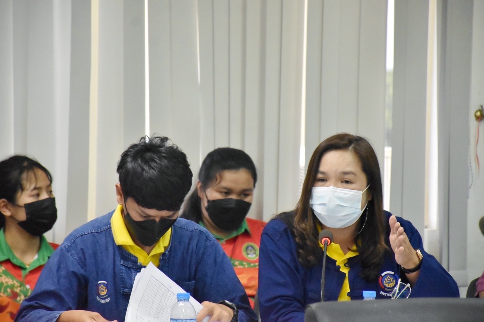 พช.มหาสารคาม ร่วมกับ สำนักงานจังหวัด เกษตรจังหวัด มหาวิทยาลัยมหาสารคาม ประชุมทีมขับเคลื่อนการดำเนินงาน ศจพ.จ.มหาสารคาม (มิติด้านรายได้)