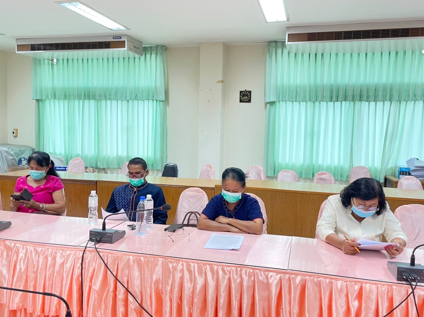 พช.มหาสารคามประชุมคณะกรรมการเครือข่าย OTOP ครั้งที่ ๓/๒๕๖๕