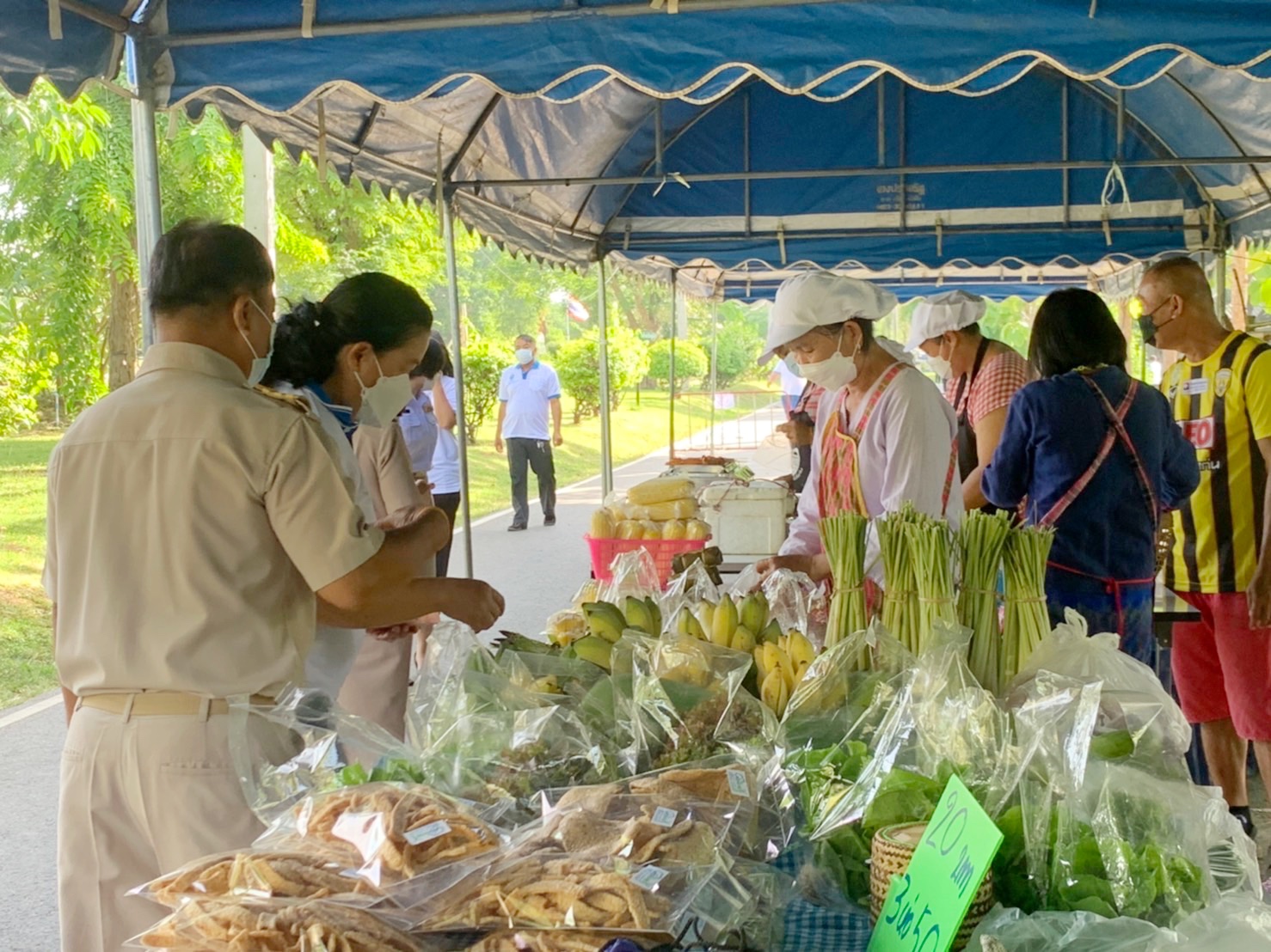 พช.จังหวัดมหาสารคามร่วมเป็นเกียรติในพิธีเปิด การจัดนิทรรศการ วันสถาปนากรมชลประทาน 120 ปี
