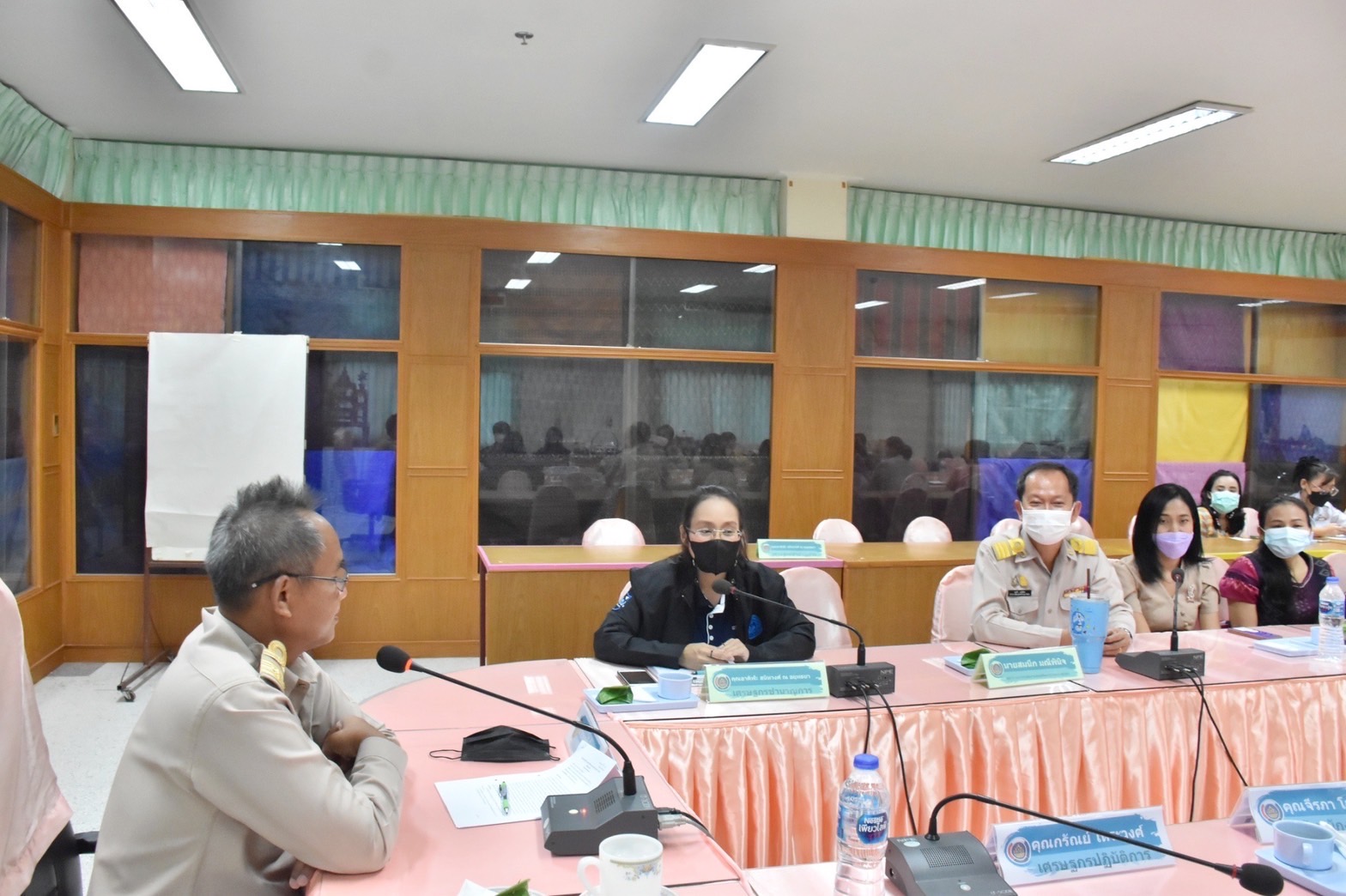 พช.มหาสารคาม ประชุมติดตามประเมินผลโครงการยกระดับศักยภาพเกษตรกรรุ่นใหม่ และผู้ประกอบการ/วิสาหกิจชุมชน ในการผลิตสินค้าชุมชน กิจกรรม พัฒนาศักยภาพผู้ประกอบการสู่ยุค 4.0