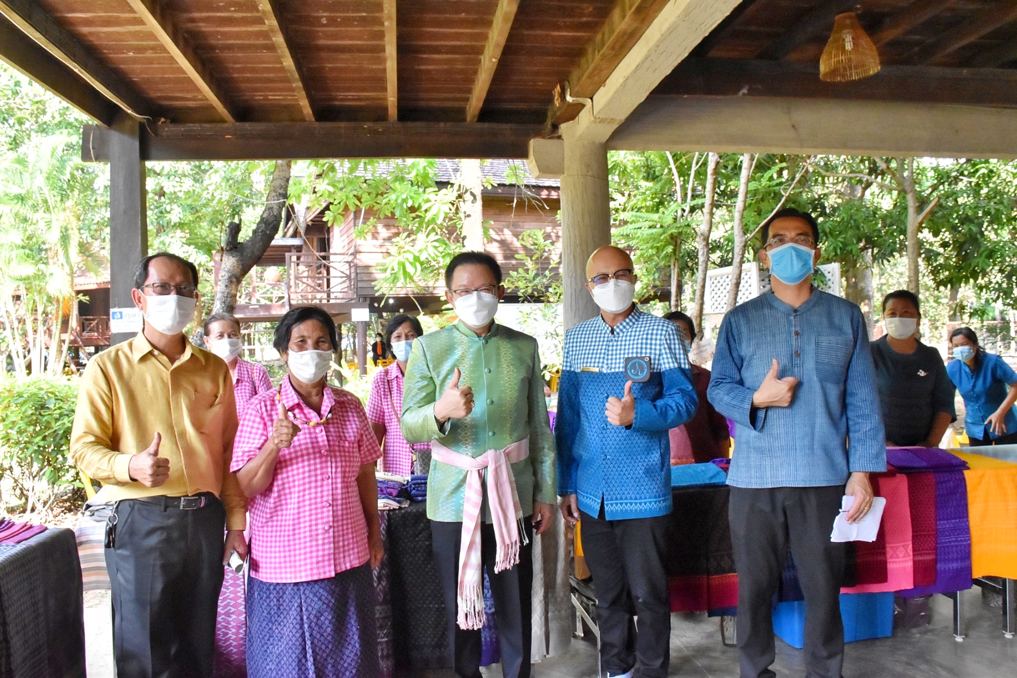 พช.มหาสารคาม ร่วมพิธีเปิดงาน”นวัตกรรมสร้างสรรค์ มหาสาร คราฟท์”