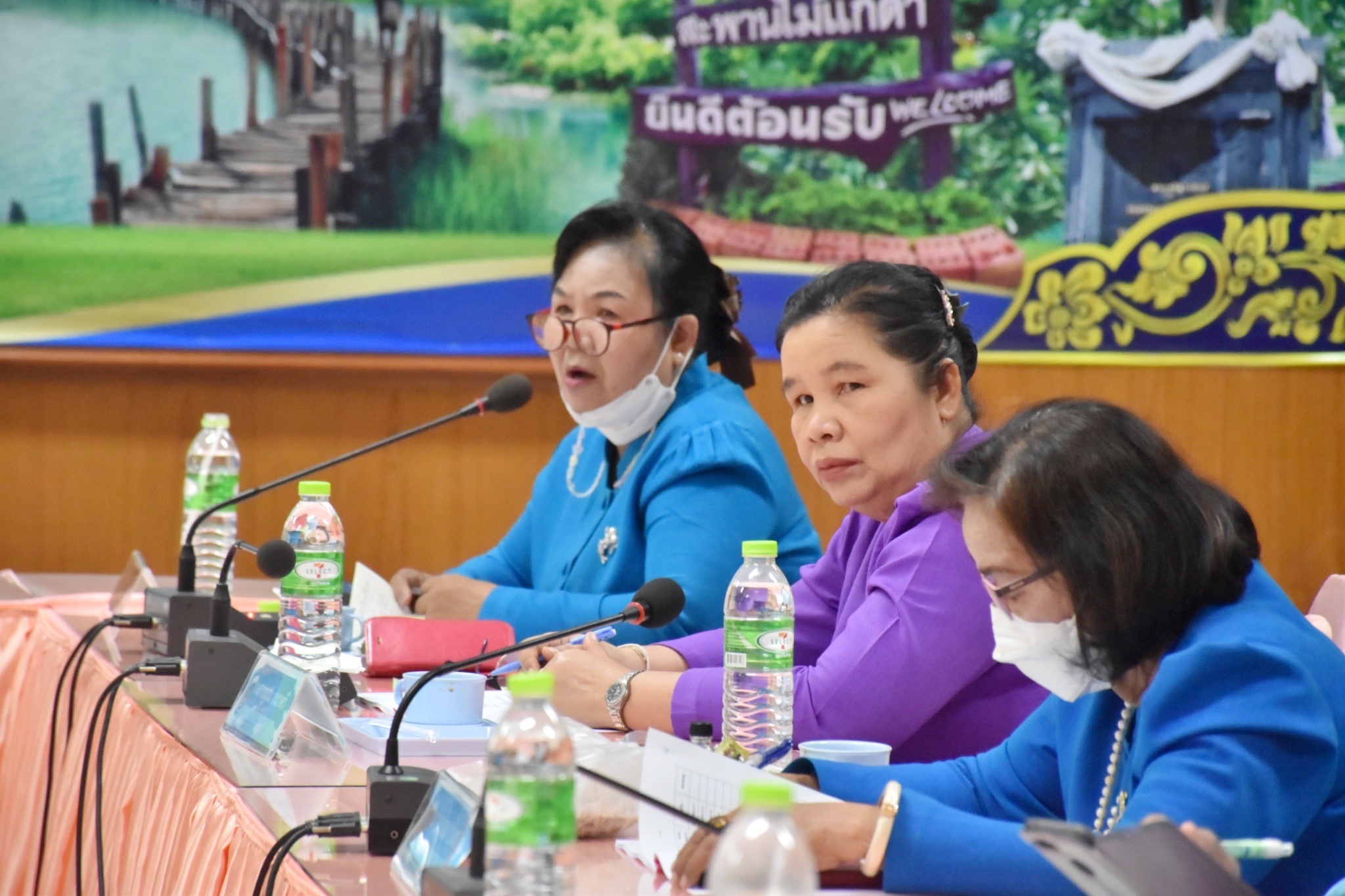 คณะทำงานขับเคลื่อนกองทุนพัฒนาบทบาทสตรีจังหวัดมหาสารคาม จัดประชุมครั้งที่ 4/2565