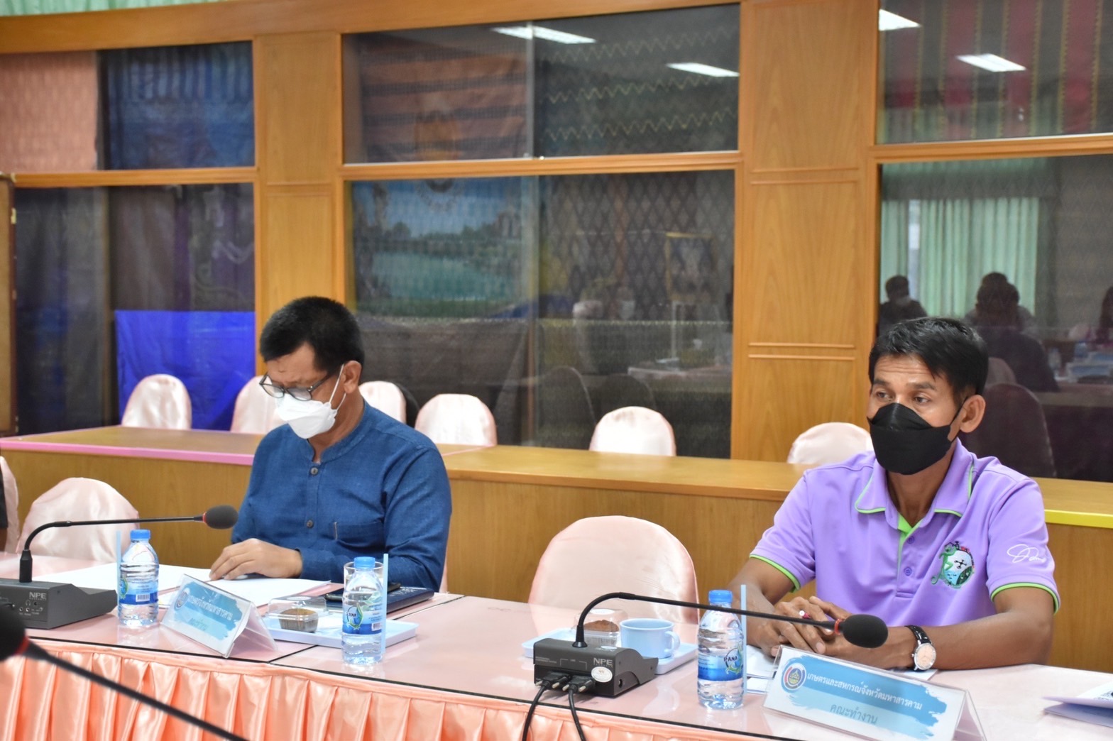 รองผู้ว่าราชการจังหวัดมหาสารคาม “ประชุมคณะทำงานรับผิดชอบตามมิติของปัญหาการขจัดความยากจนและพัฒนาคนทุกช่วงวัยอย่างยั่งยืน ตามหลักปรัชญาของเศรษฐกิจพอเพียงจังหวัดมหาสารคาม” (มิติปัญหาด้านรายได้)