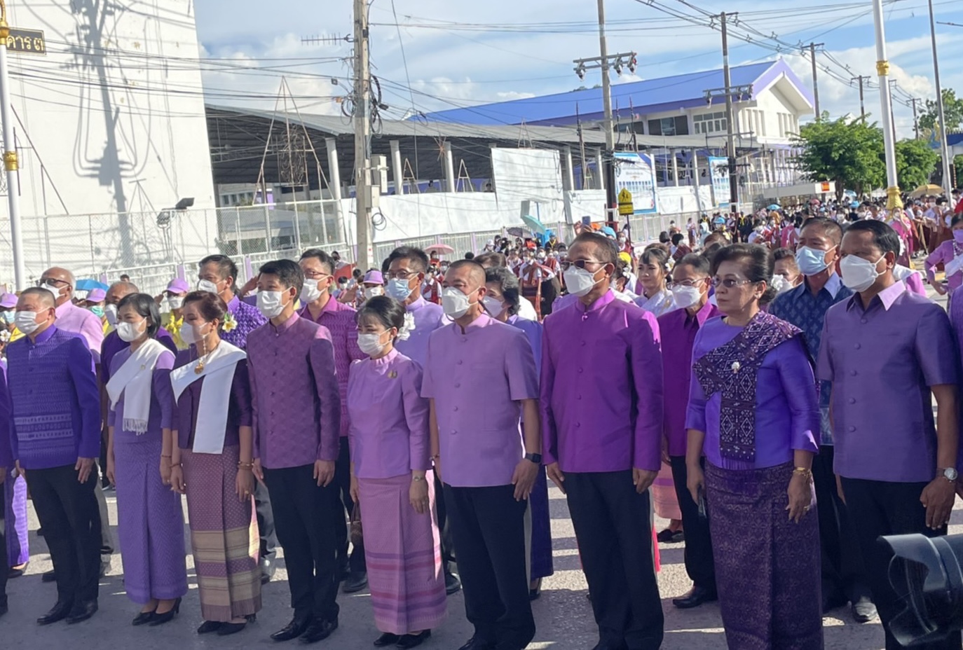 พช.มหาสารคาม “ร่วมพิธีรำเฉลิมพระเกียรติสมเด็จพระนางเจ้าสุทิดา พัชรสุธาพิมลลักษณ พระบรมราชินี เนื่องในวันเฉลิมพระชนพรรษา 44 พรรษา 3 มิถุนายน 2565”