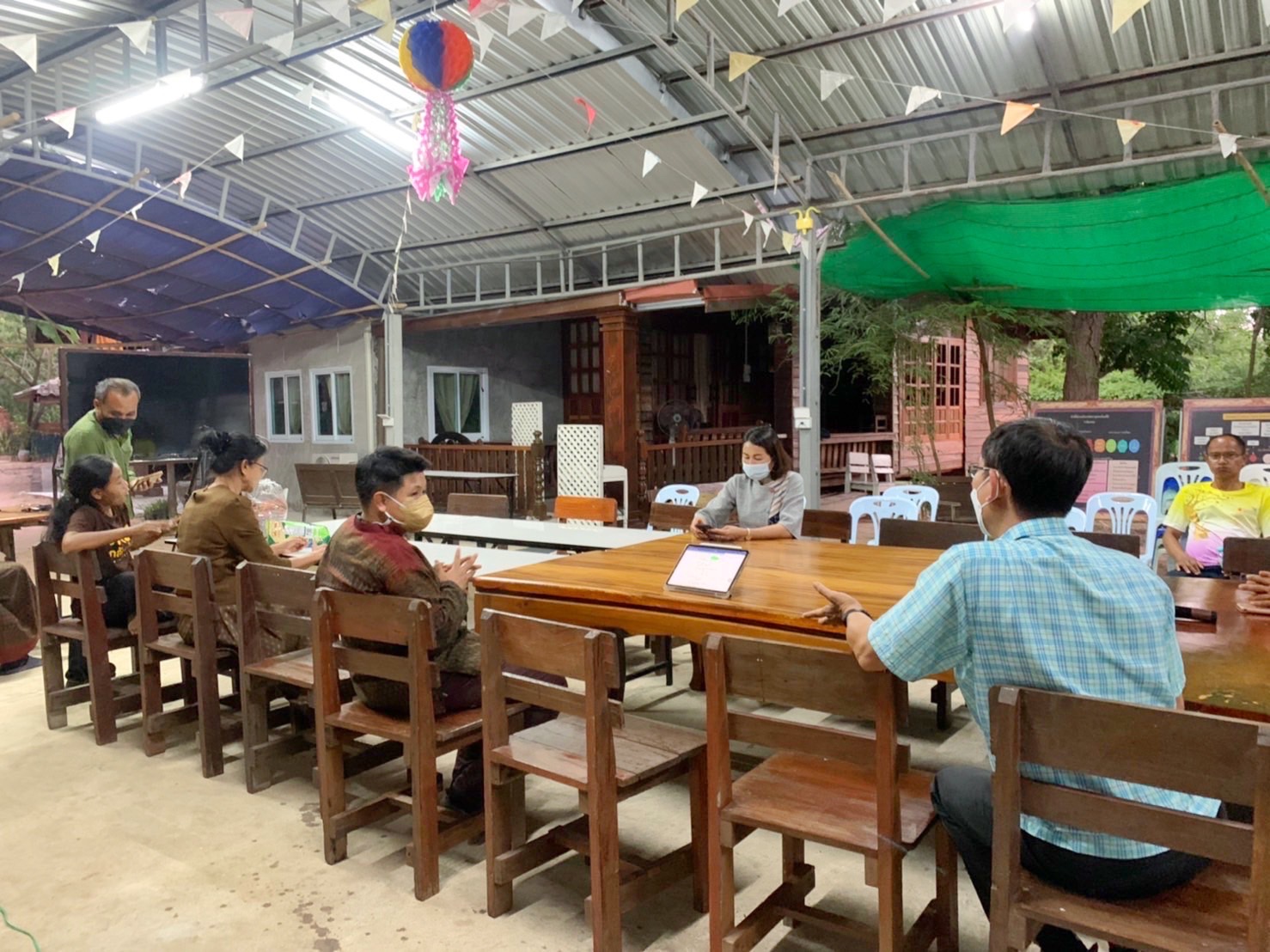 พช.มหาสารคาม ทดสอบระบบเตรียมความพร้อมการประกวดผู้นำจิตอาสาพัฒนาชุมชนดีเด่น ผ่านระบบ (Zoom Cloud Meeting)