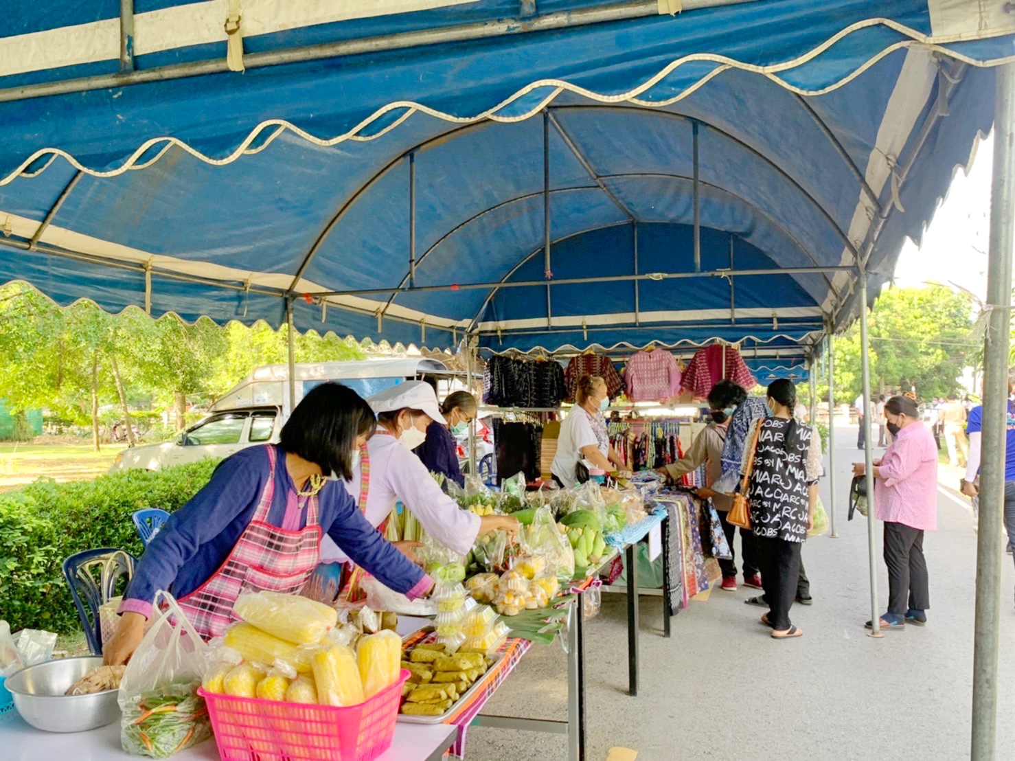 พช.จังหวัดมหาสารคามร่วมเป็นเกียรติในพิธีเปิด การจัดนิทรรศการ วันสถาปนากรมชลประทาน 120 ปี