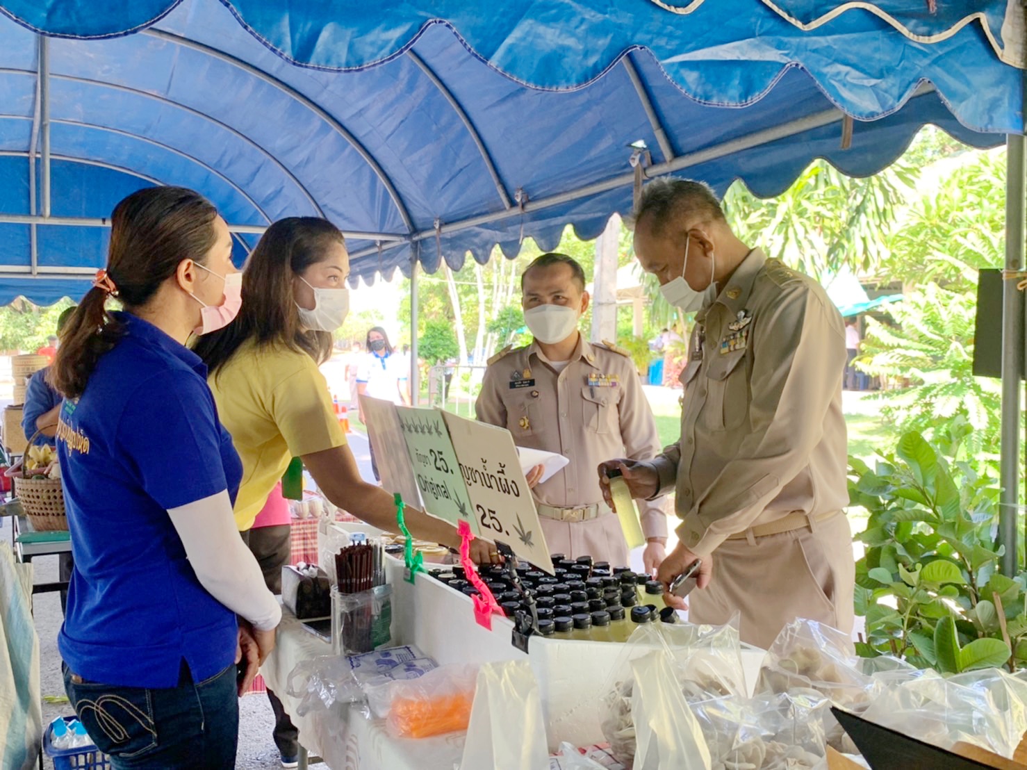 พช.จังหวัดมหาสารคามร่วมเป็นเกียรติในพิธีเปิด การจัดนิทรรศการ วันสถาปนากรมชลประทาน 120 ปี