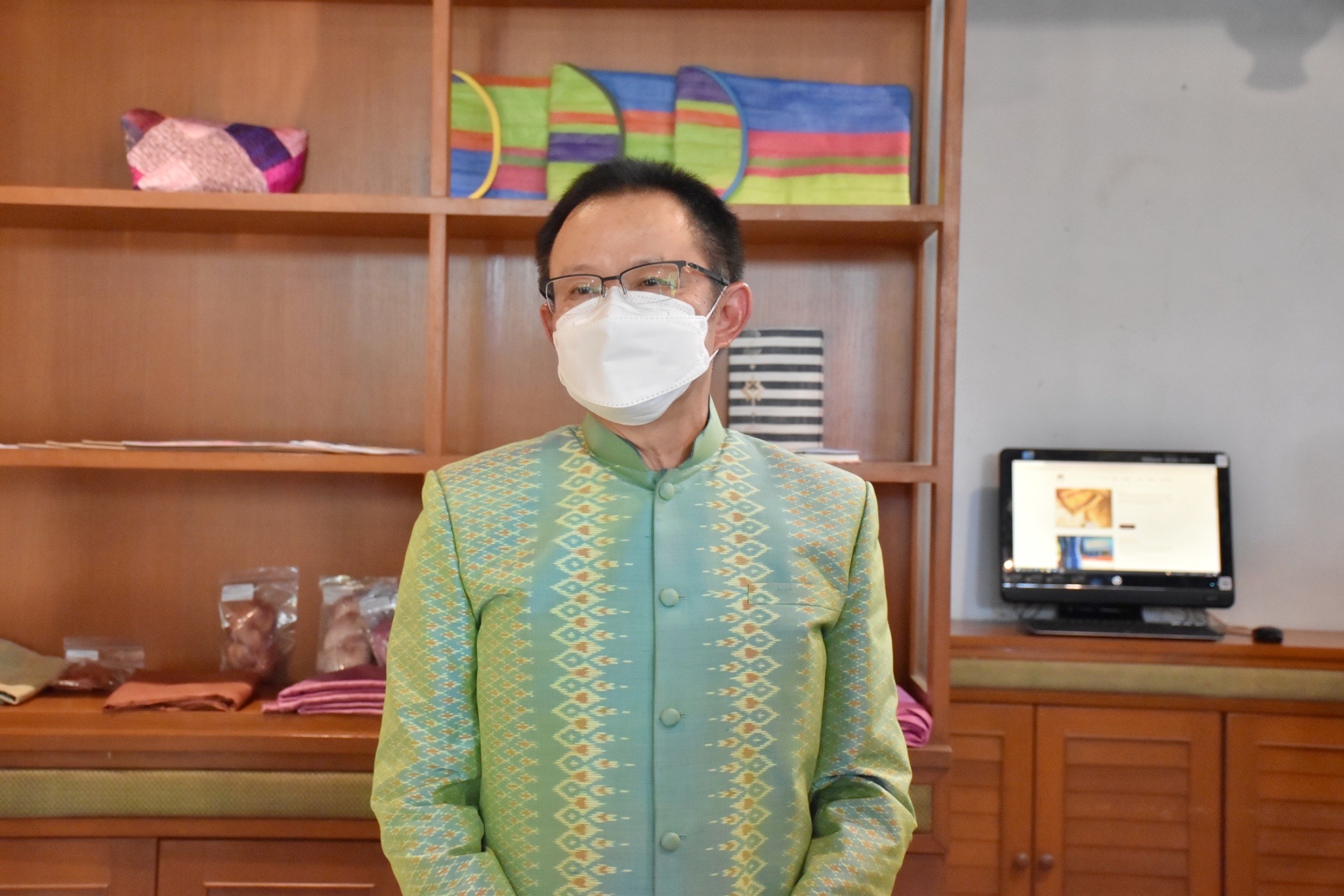 พช.มหาสารคาม ร่วมพิธีเปิดงาน”นวัตกรรมสร้างสรรค์ มหาสาร คราฟท์”