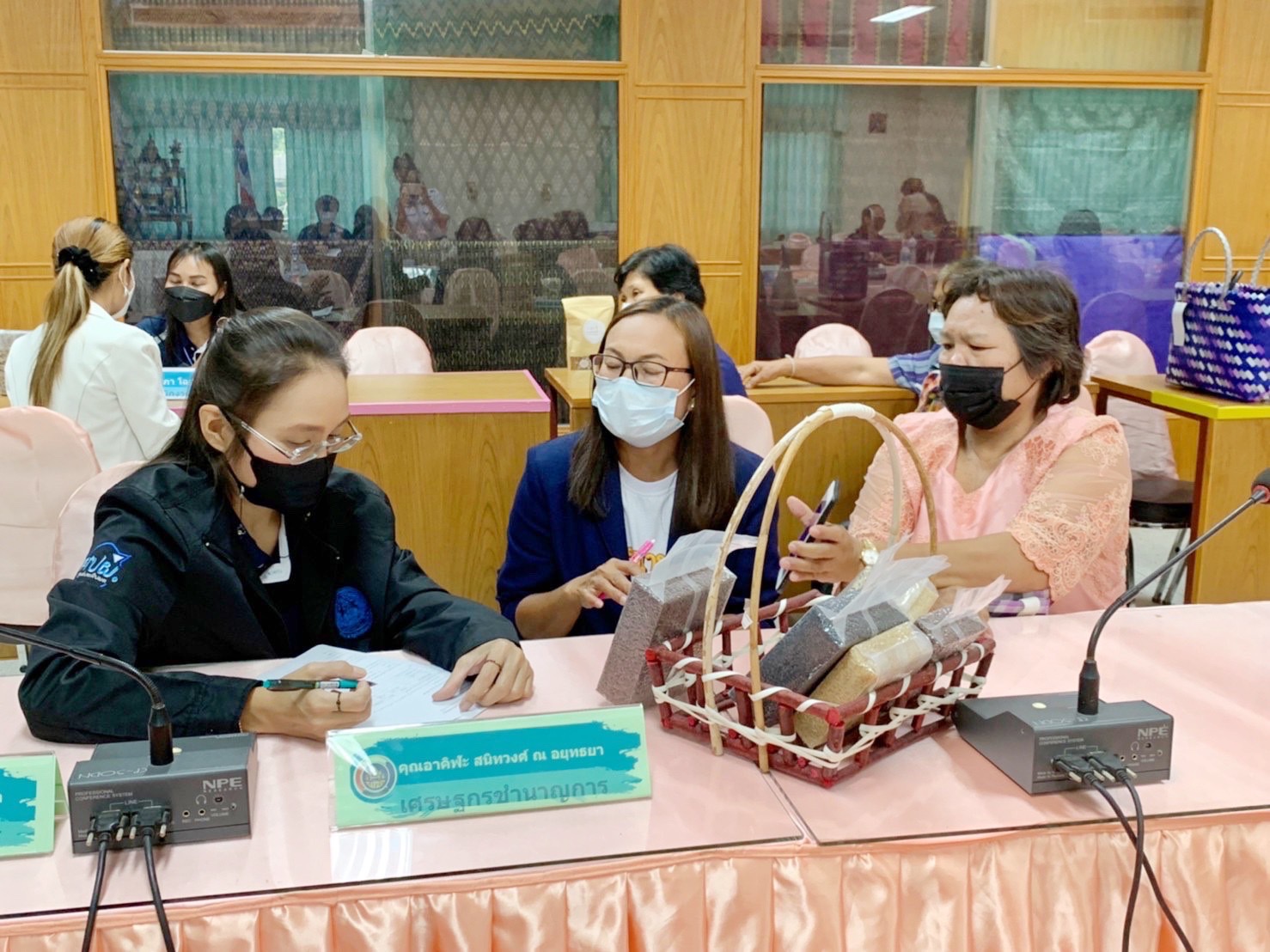 พช.มหาสารคาม ประชุมติดตามประเมินผลโครงการยกระดับศักยภาพเกษตรกรรุ่นใหม่ และผู้ประกอบการ/วิสาหกิจชุมชน ในการผลิตสินค้าชุมชน กิจกรรม พัฒนาศักยภาพผู้ประกอบการสู่ยุค 4.0