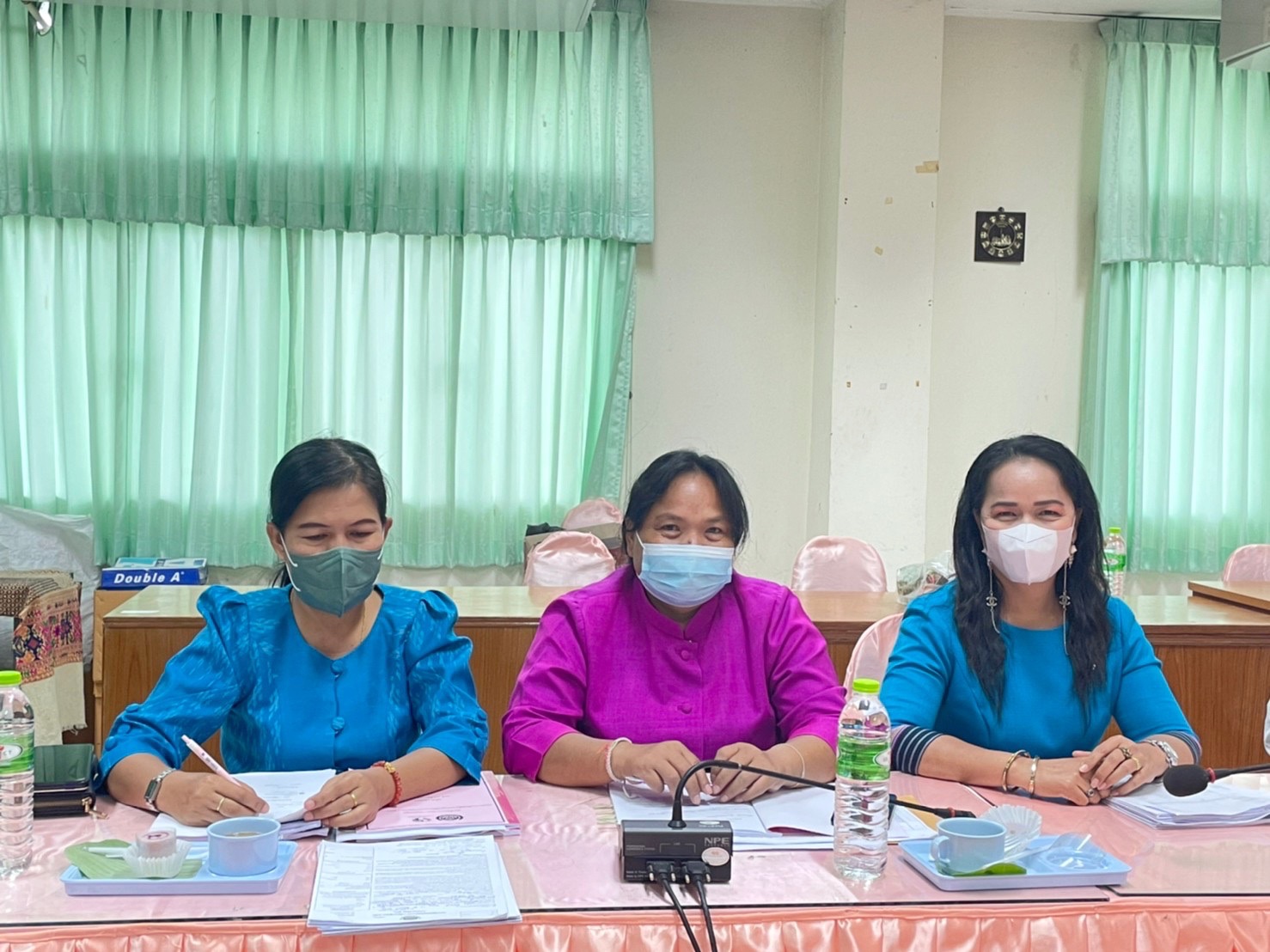 คณะทำงานขับเคลื่อนกองทุนพัฒนาบทบาทสตรีจังหวัดมหาสารคาม จัดประชุมครั้งที่ 4/2565