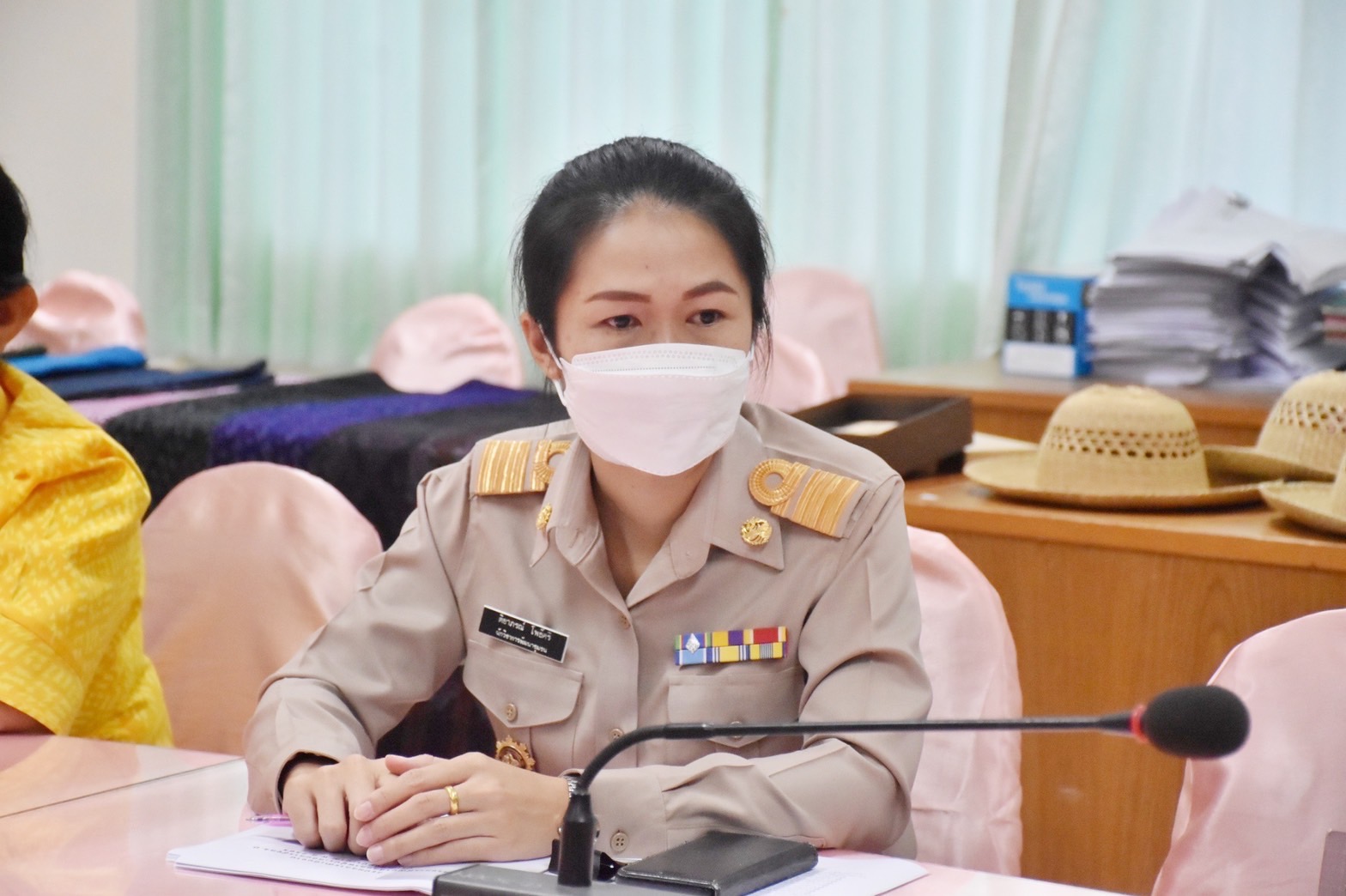 พช.มหาสารคาม ประชุมติดตามประเมินผลโครงการยกระดับศักยภาพเกษตรกรรุ่นใหม่ และผู้ประกอบการ/วิสาหกิจชุมชน ในการผลิตสินค้าชุมชน กิจกรรม พัฒนาศักยภาพผู้ประกอบการสู่ยุค 4.0