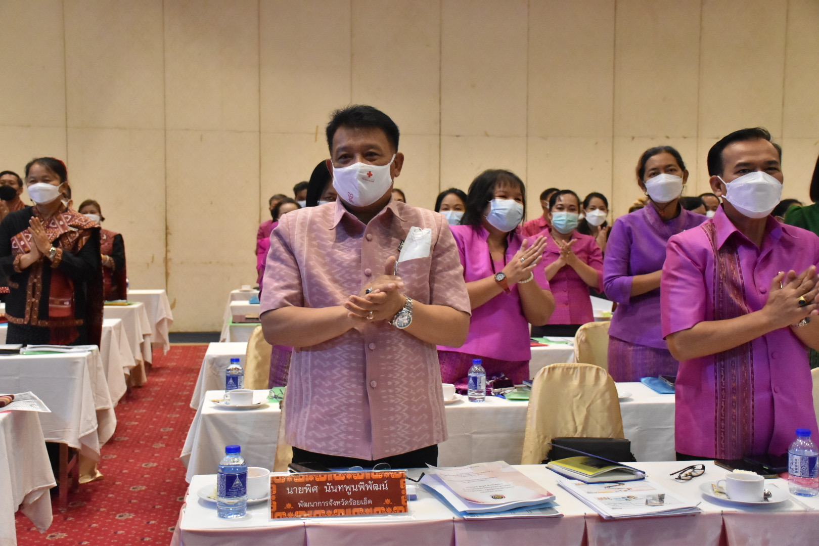 พช.มหาสารคาม ร่วมประชุมเชิงปฏิบัติการตรวจติดตามผลการดำเนินงานของหน่วยรับตรวจรายไตรมาส ครั้งที่3/2565 เขตตรวจราชการที่ 12 กลุ่มจังหวัดภาคตะวันออกเฉียงเหนือตอนกลาง
