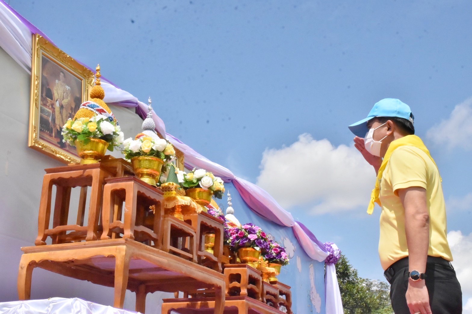 พช.มหาสารคาม ร่วมกิจกรรมจิตอาสาเฉลิมพระเกียรติสมเด็จพระนางเจ้าฯ พระบรมราชินี เนื่องในโอกาสวันเฉลิมพระชนมพรรษา 3 มิถุนายน 2565