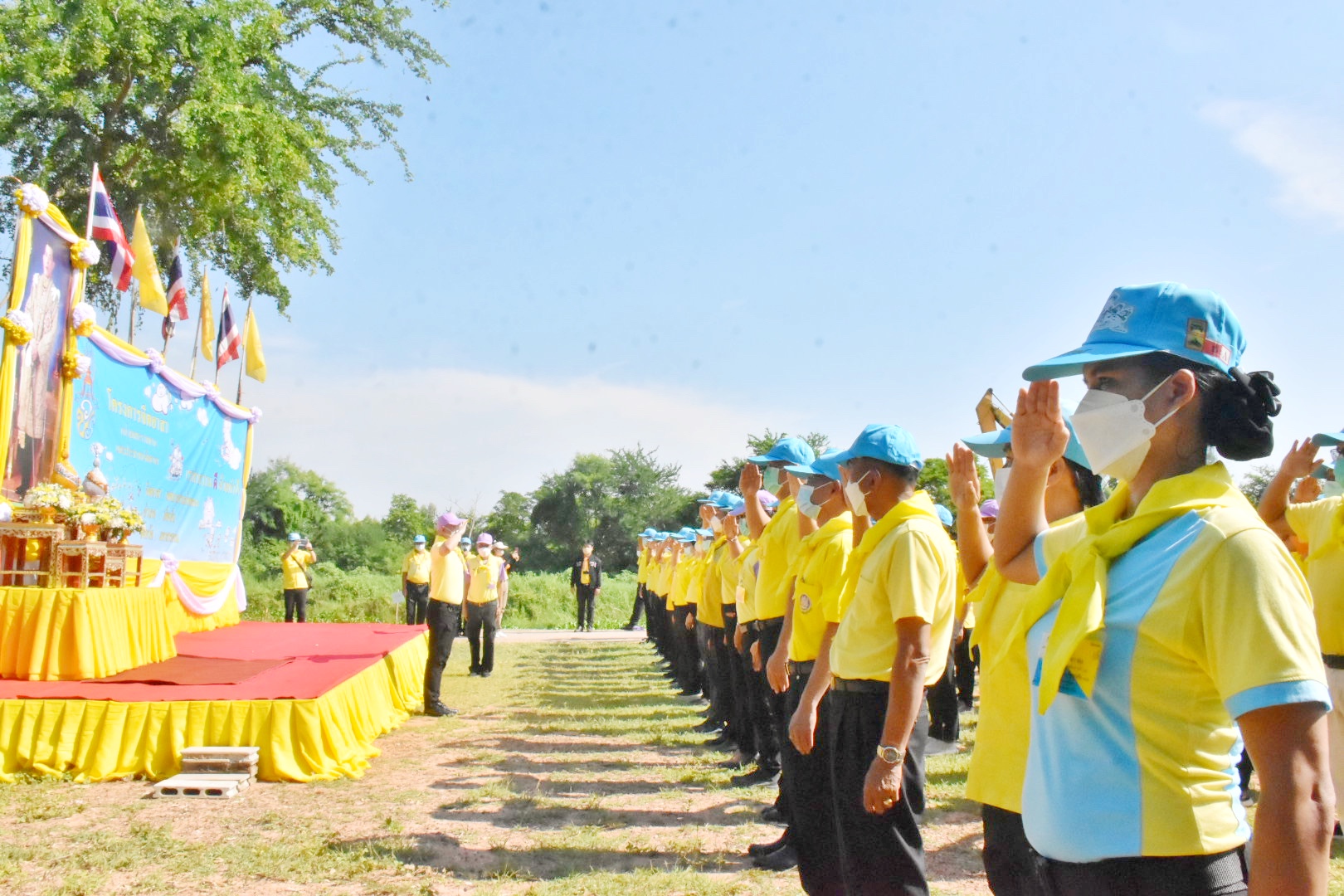 พช.มหาสารคาม ร่วมกิจกรรมจิตอาสาพระราชทาน