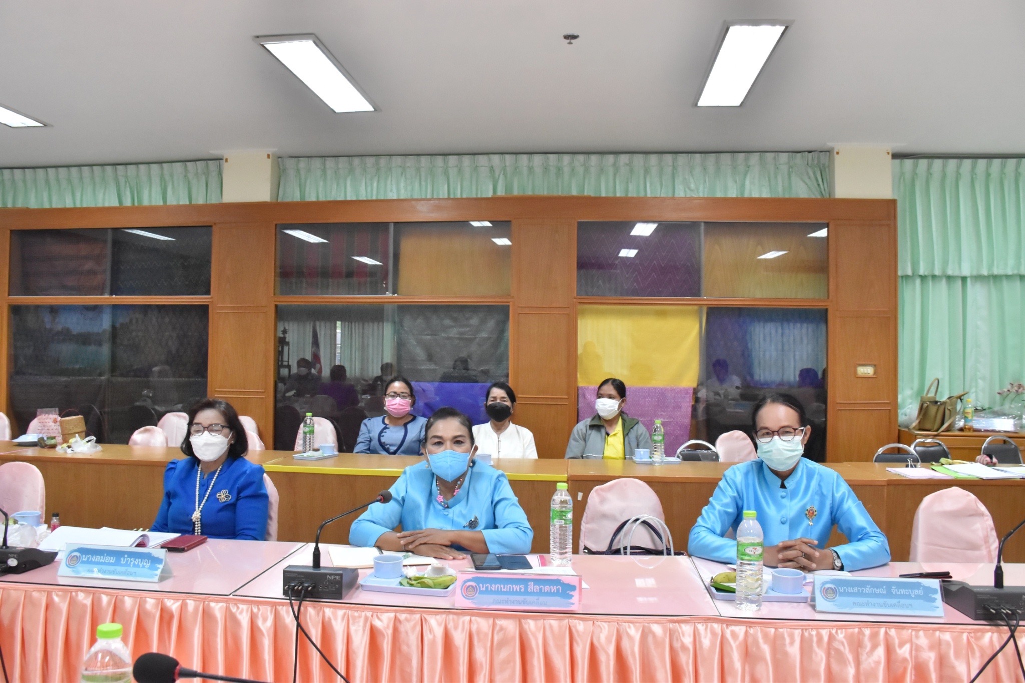 คณะทำงานขับเคลื่อนกองทุนพัฒนาบทบาทสตรีจังหวัดมหาสารคาม จัดประชุมครั้งที่ 4/2565