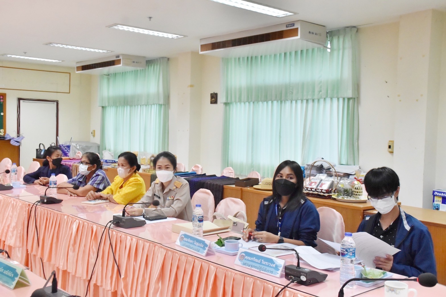 พช.มหาสารคาม ประชุมติดตามประเมินผลโครงการยกระดับศักยภาพเกษตรกรรุ่นใหม่ และผู้ประกอบการ/วิสาหกิจชุมชน ในการผลิตสินค้าชุมชน กิจกรรม พัฒนาศักยภาพผู้ประกอบการสู่ยุค 4.0