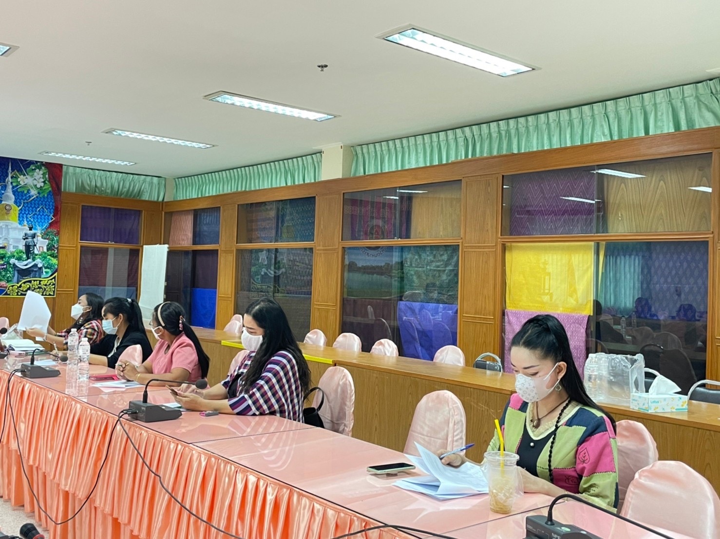 พช.มหาสารคามประชุมคณะกรรมการเครือข่าย OTOP ครั้งที่ ๓/๒๕๖๕