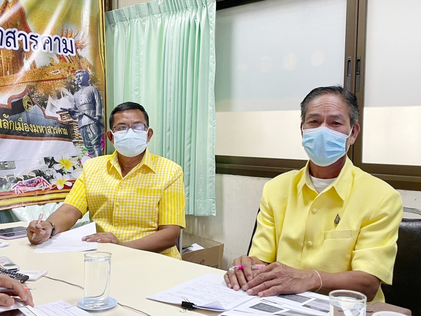 พช.มหาสารคาม ร่วมการประชุมกรมการพัฒนาชุมชน ครั้งที่ ๖/๒๕๖๕ ผ่านระบบวีดิทัศน์ทางไกล (Video Conference)