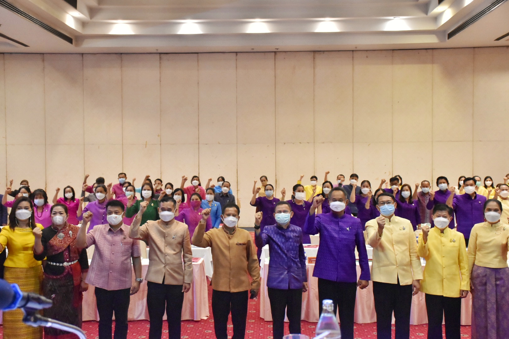พช.มหาสารคาม ร่วมประชุมเชิงปฏิบัติการตรวจติดตามผลการดำเนินงานของหน่วยรับตรวจรายไตรมาส ครั้งที่3/2565 เขตตรวจราชการที่ 12 กลุ่มจังหวัดภาคตะวันออกเฉียงเหนือตอนกลาง