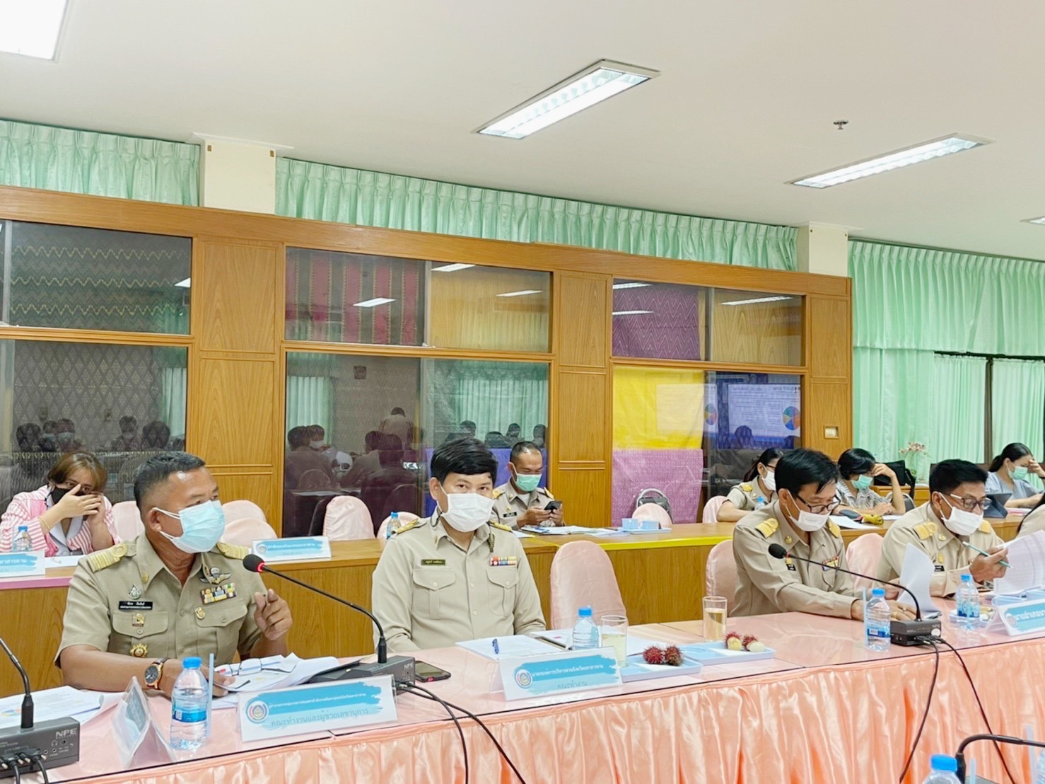 รองผู้ว่าราชการจังหวัดมหาสารคาม “ประชุมคณะทำงานรับผิดชอบตามมิติของปัญหาการขจัดความยากจนและพัฒนาคนทุกช่วงวัยอย่างยั่งยืน ตามหลักปรัชญาของเศรษฐกิจพอเพียงจังหวัดมหาสารคาม” (มิติปัญหาด้านความเป็นอยู่)